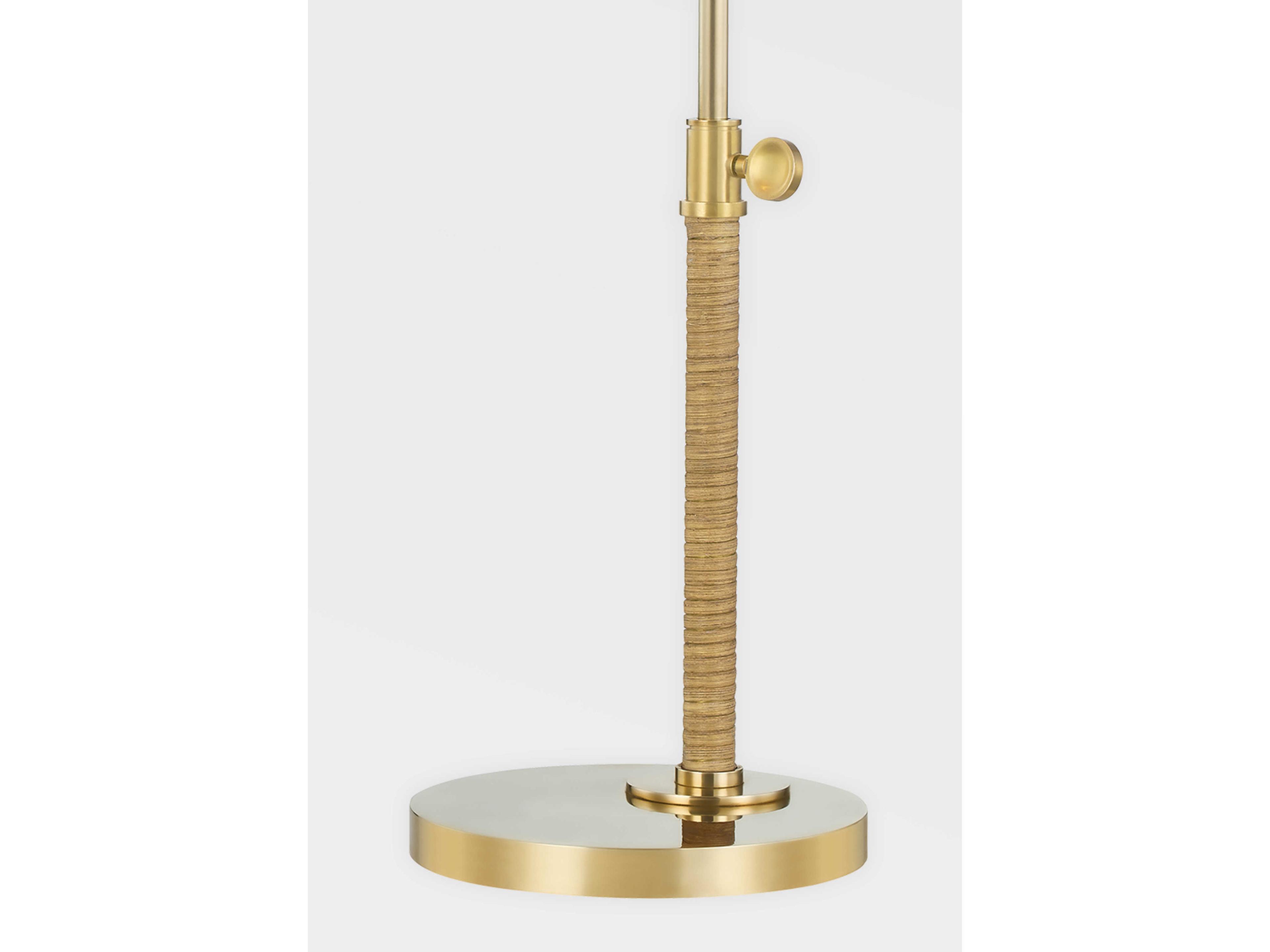 Hudson Valley Devon Aged Brass Desk Lamp