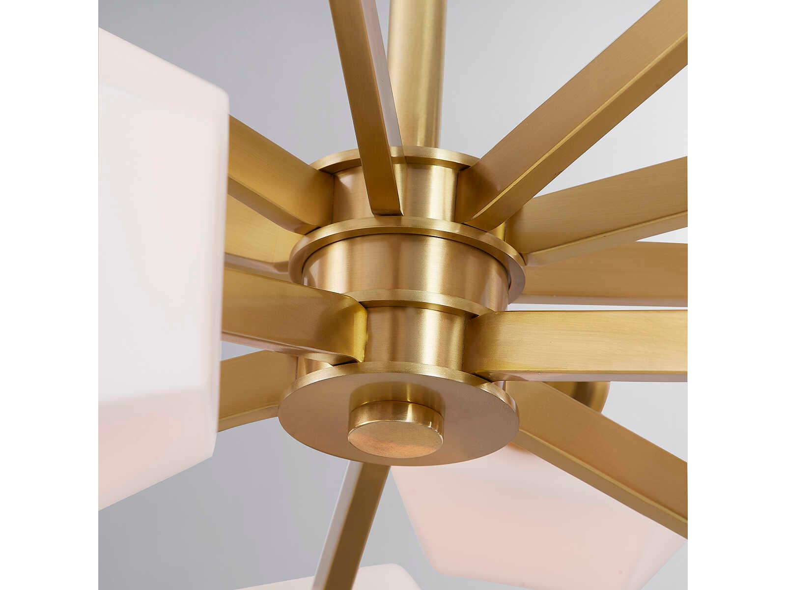 Hudson Valley Tring 13-Light Aged Brass White Glass LED Chandelier