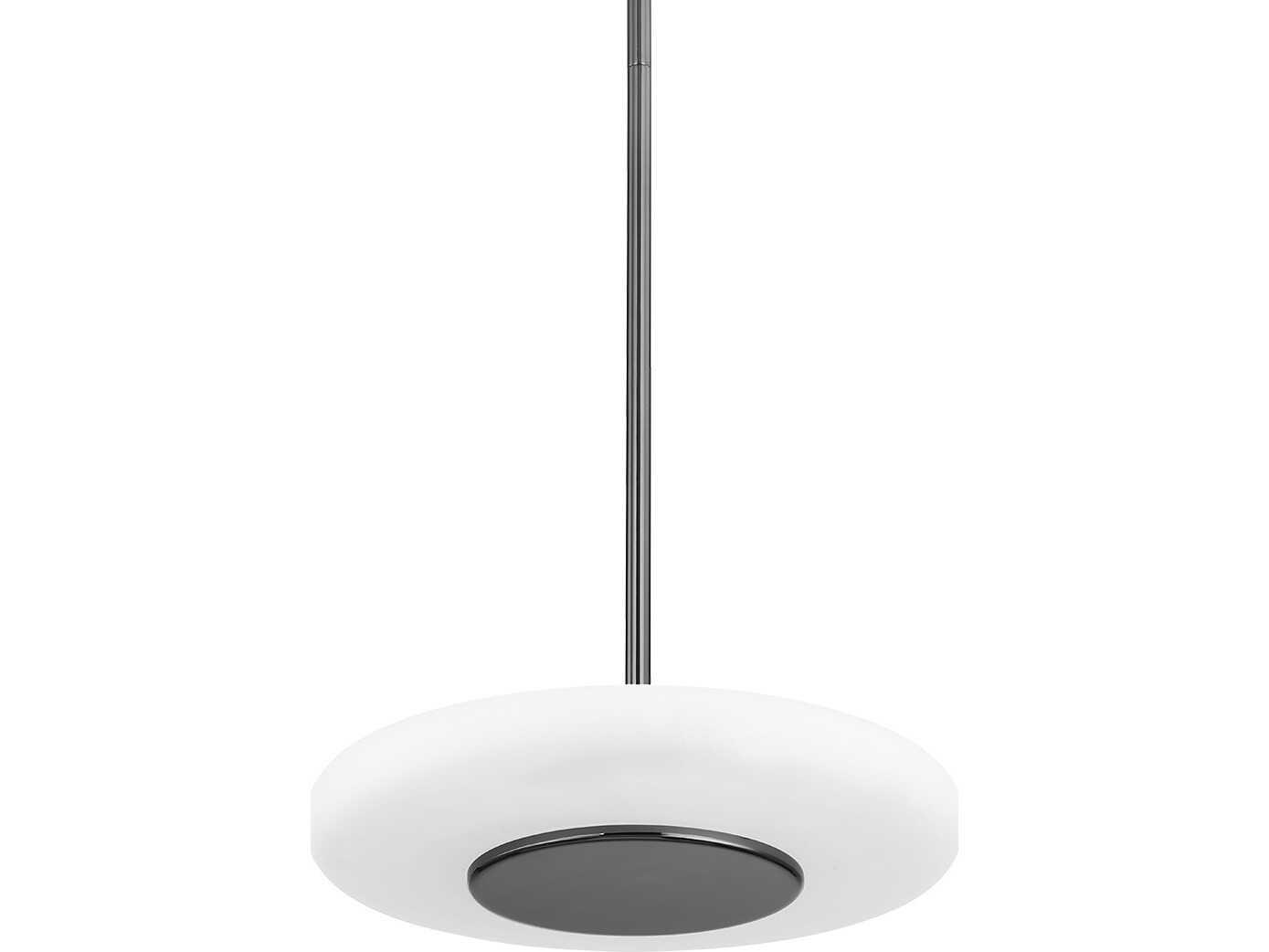 Hudson Valley Blyford 1-Light Black Nickel LED Round Pendant