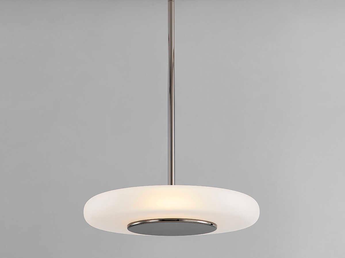 Hudson Valley Blyford 1-Light Black Nickel LED Round Pendant
