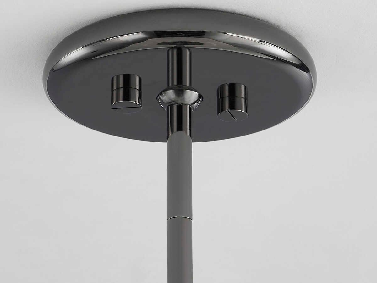 Hudson Valley Blyford 1-Light Black Nickel LED Round Pendant