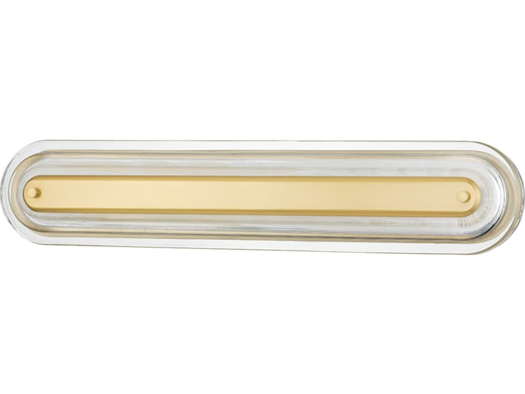 Hudson Valley Litton 1-Light Aged Brass LED Vanity Light