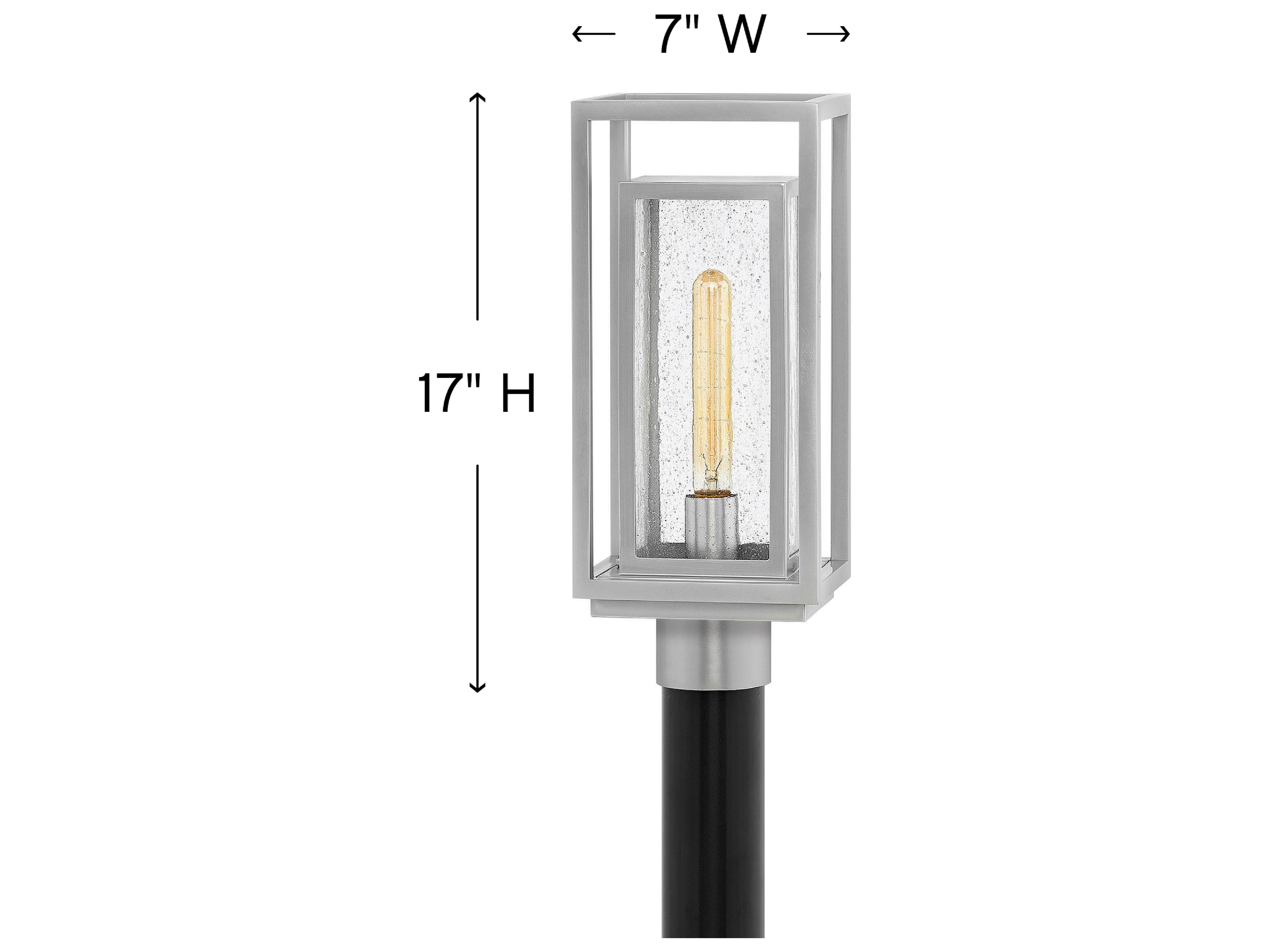 Hinkley Republic 1 - Light Outdoor Post Light