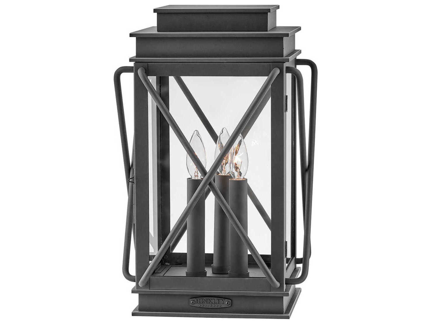 Hinkley Montecito 3 - Light Outdoor Post Light