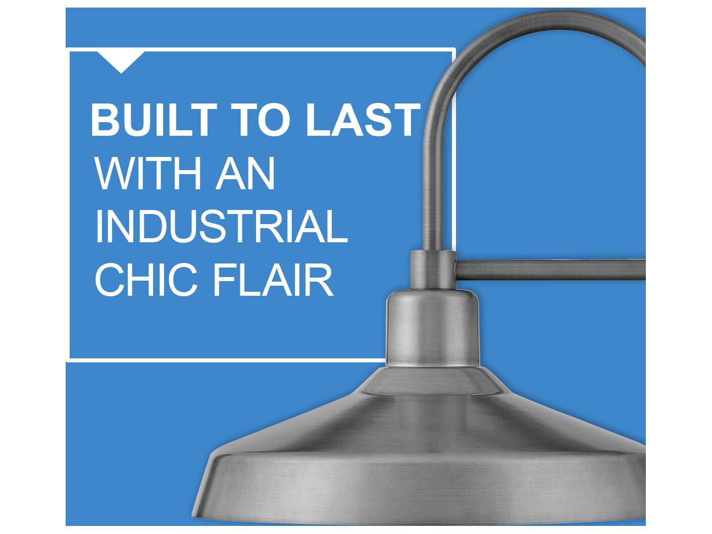 Hinkley Forge 1 - Light Outdoor Wall Light