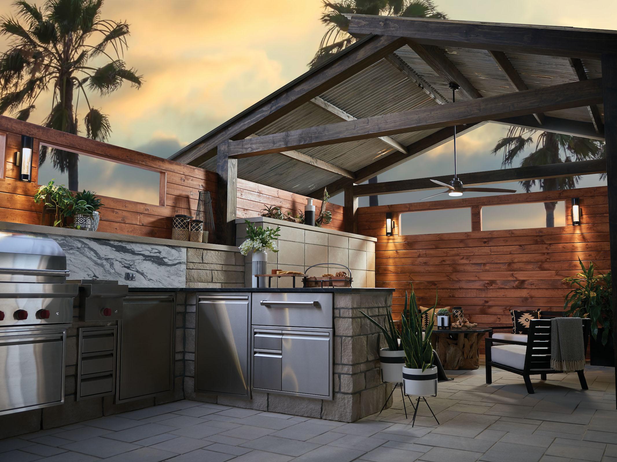 Hinkley Mist Outdoor Wall Light