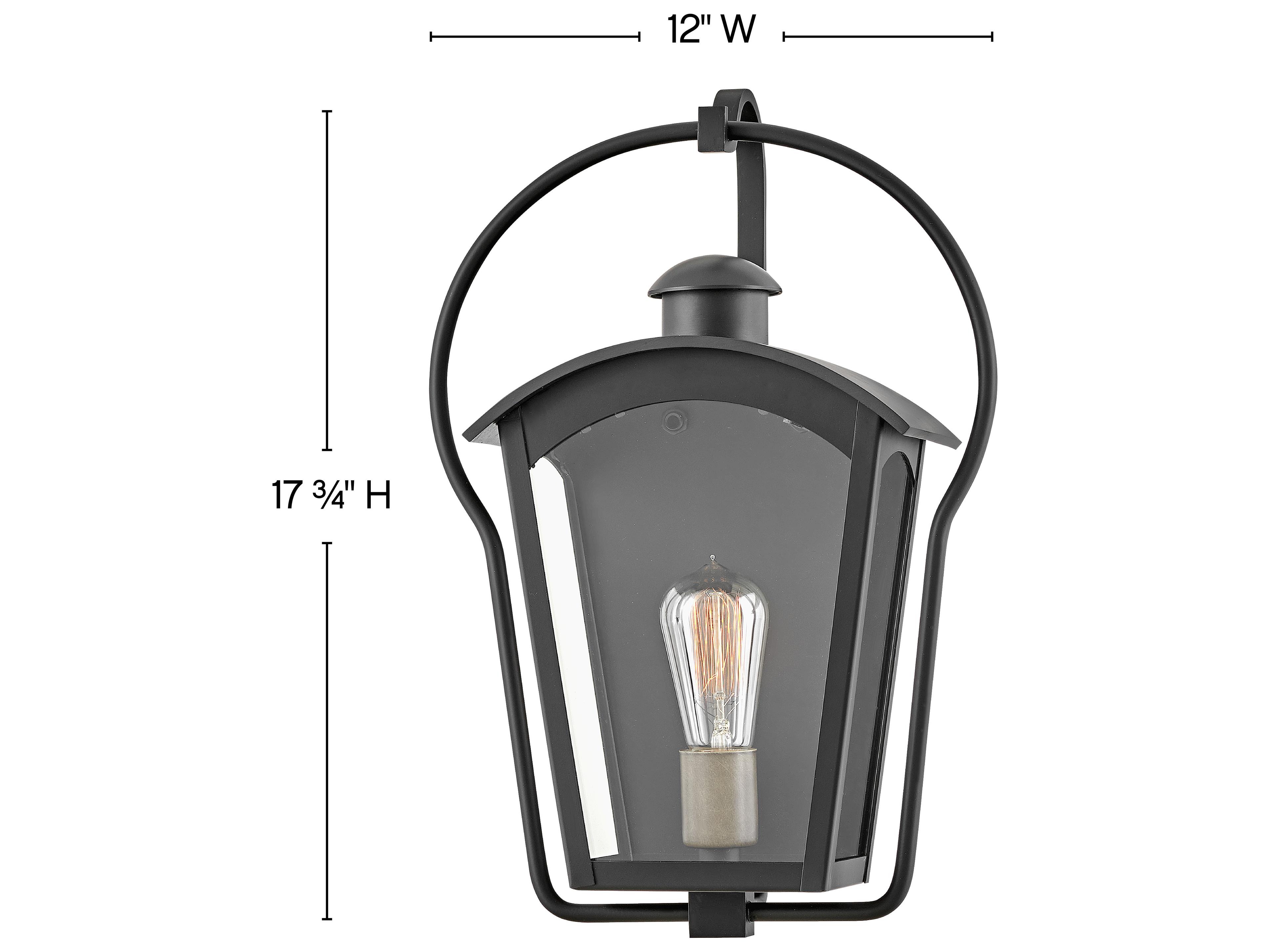 Hinkley Yale 1 - Light Outdoor Wall Light