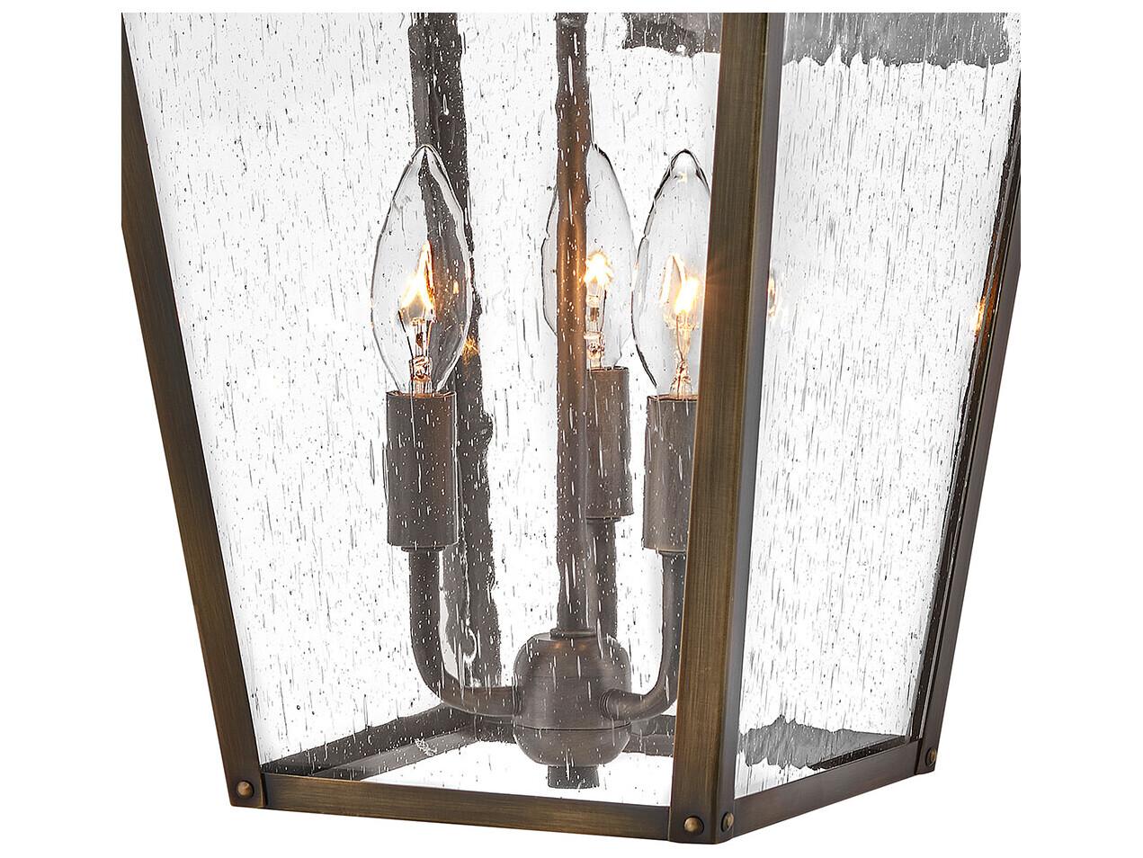 Hinkley Huntersfield 3 - Light Outdoor Wall Light