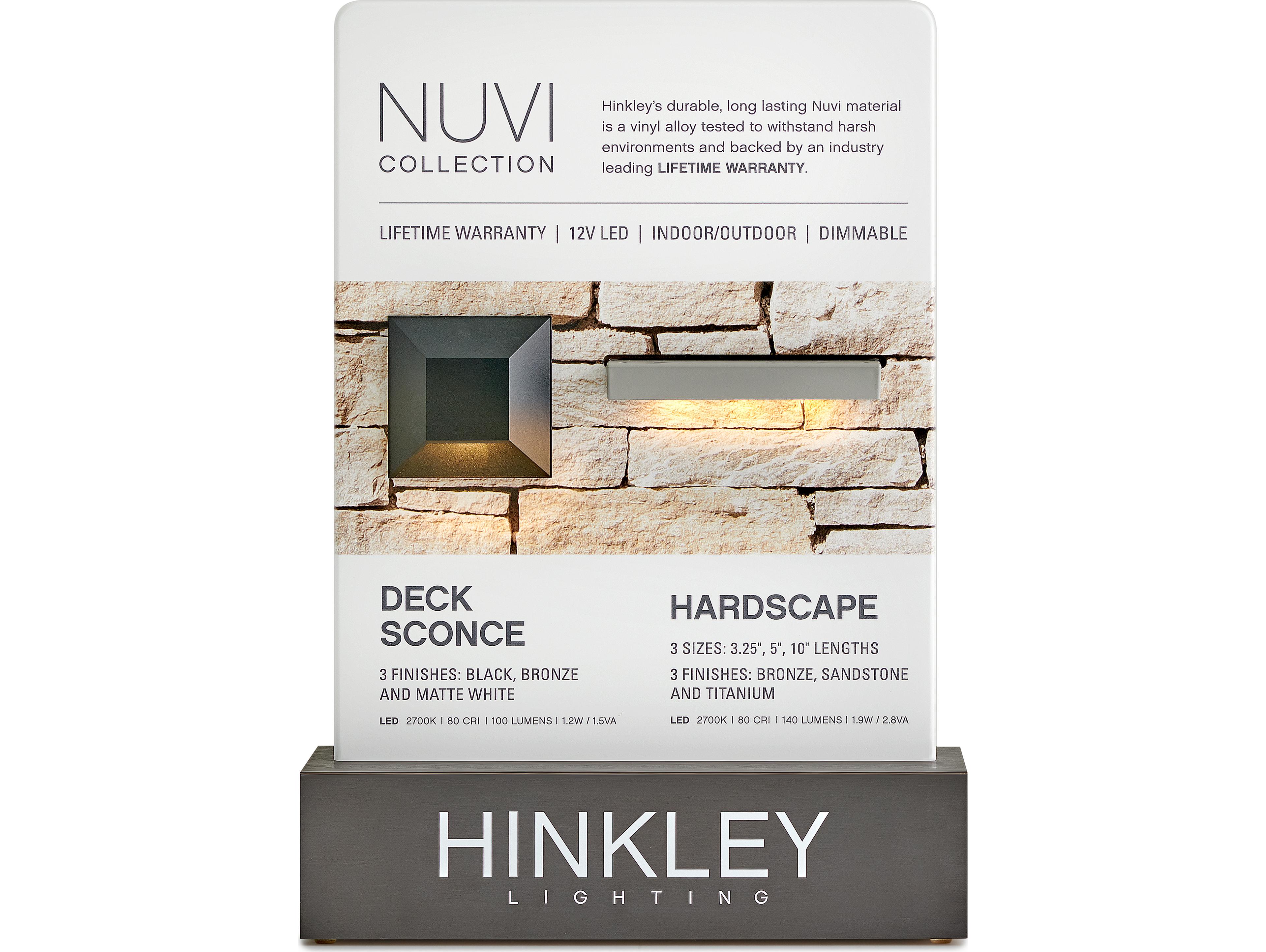 Hinkley Nuvi Outdoor Wall Light