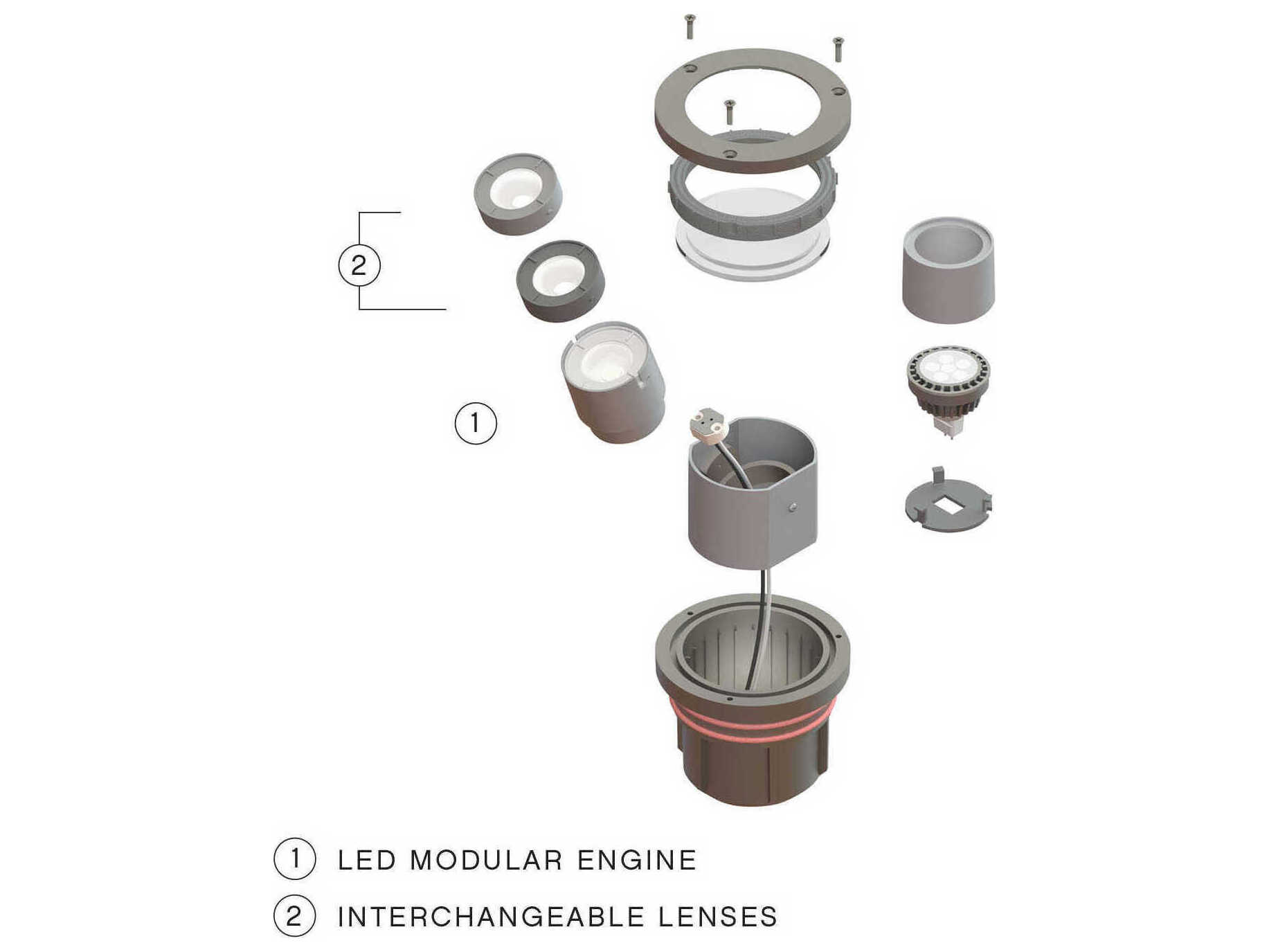 Hinkley Lumacore Outdoor Floor Light