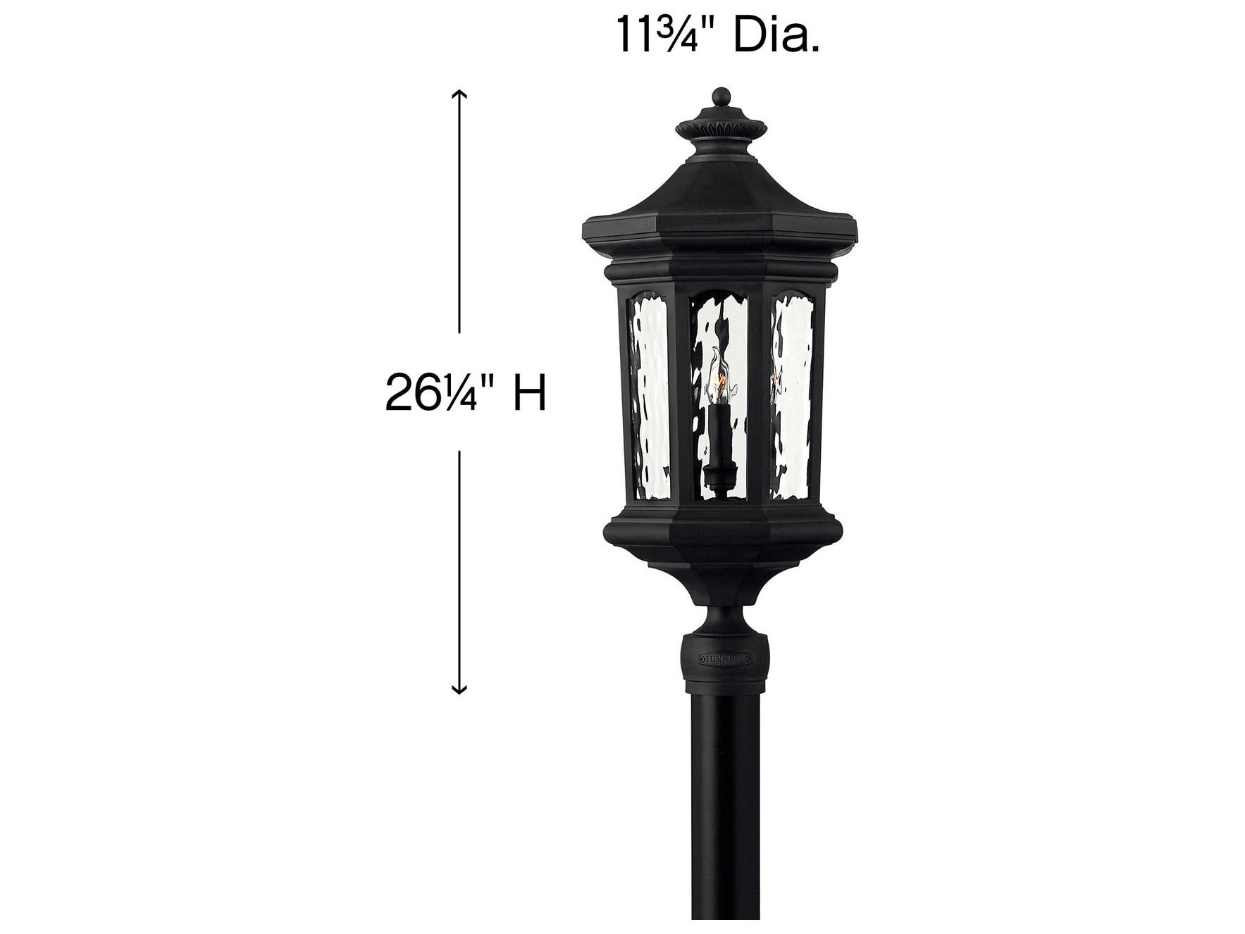Hinkley Raley 4 - Light Outdoor Post Light