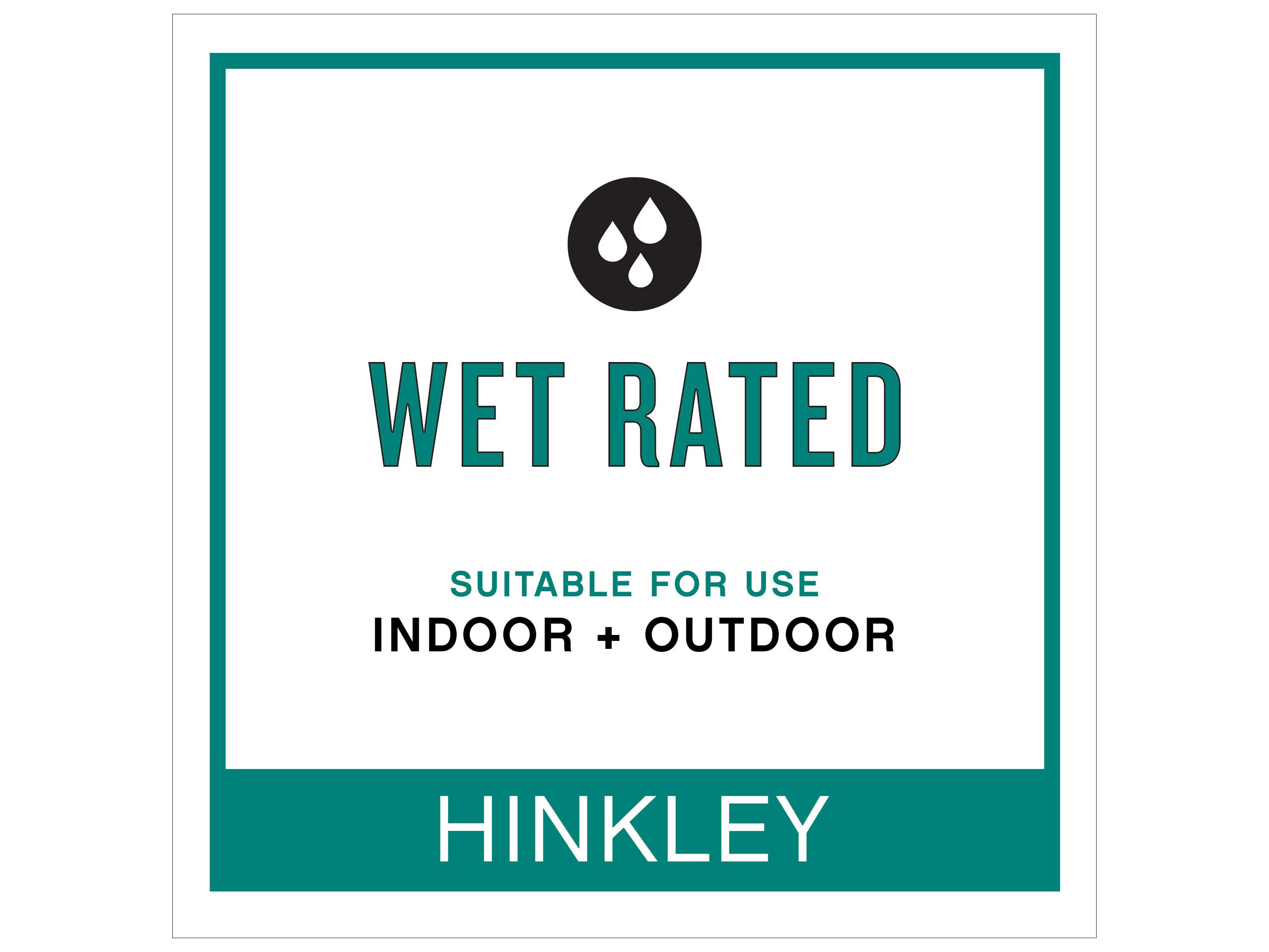 Hinkley Atlantis 1 - Light Outdoor Wall Light