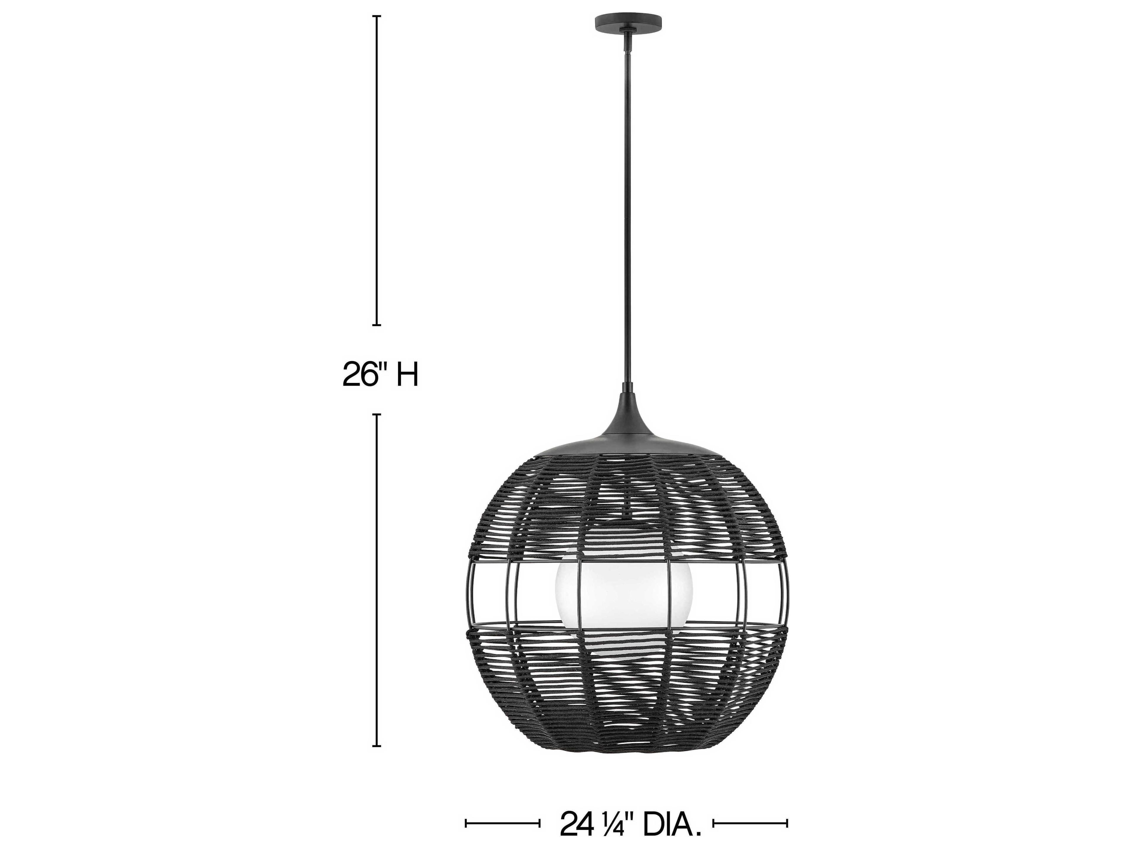 Hinkley Maddox 1 - Light Outdoor Hanging Light