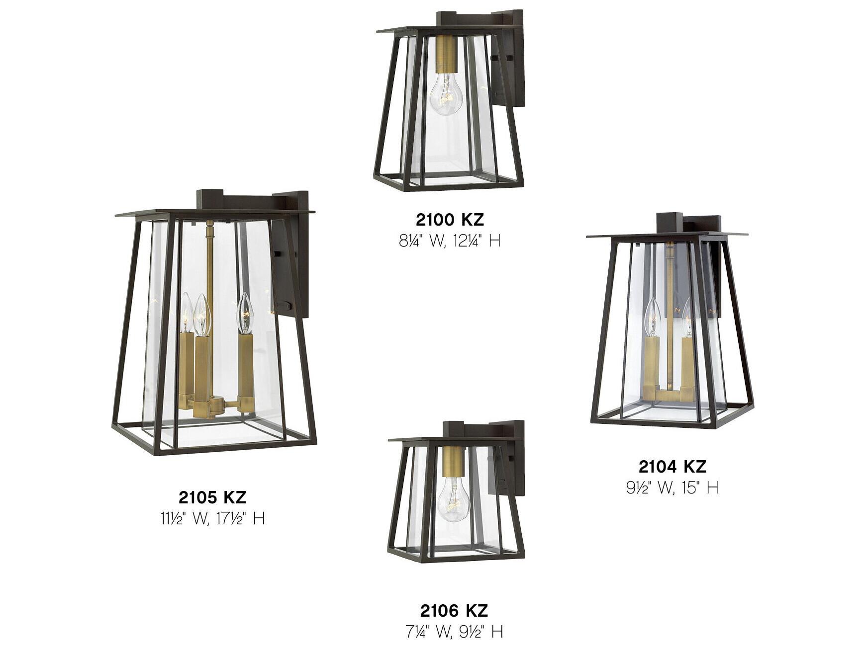 Hinkley Walker Outdoor Wall Light