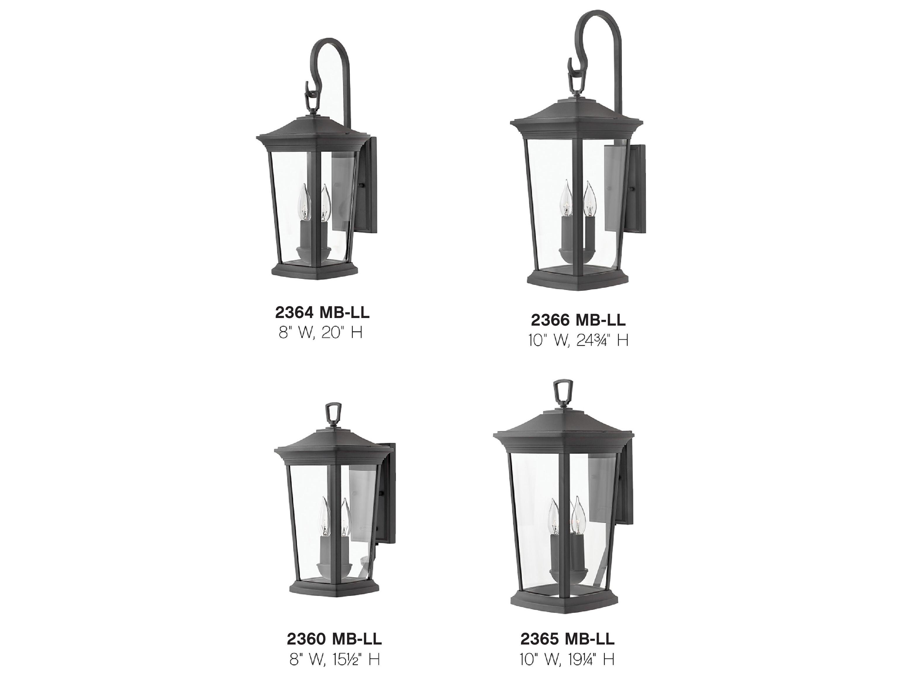 Hinkley Bromley 2 - Light Outdoor Wall Light
