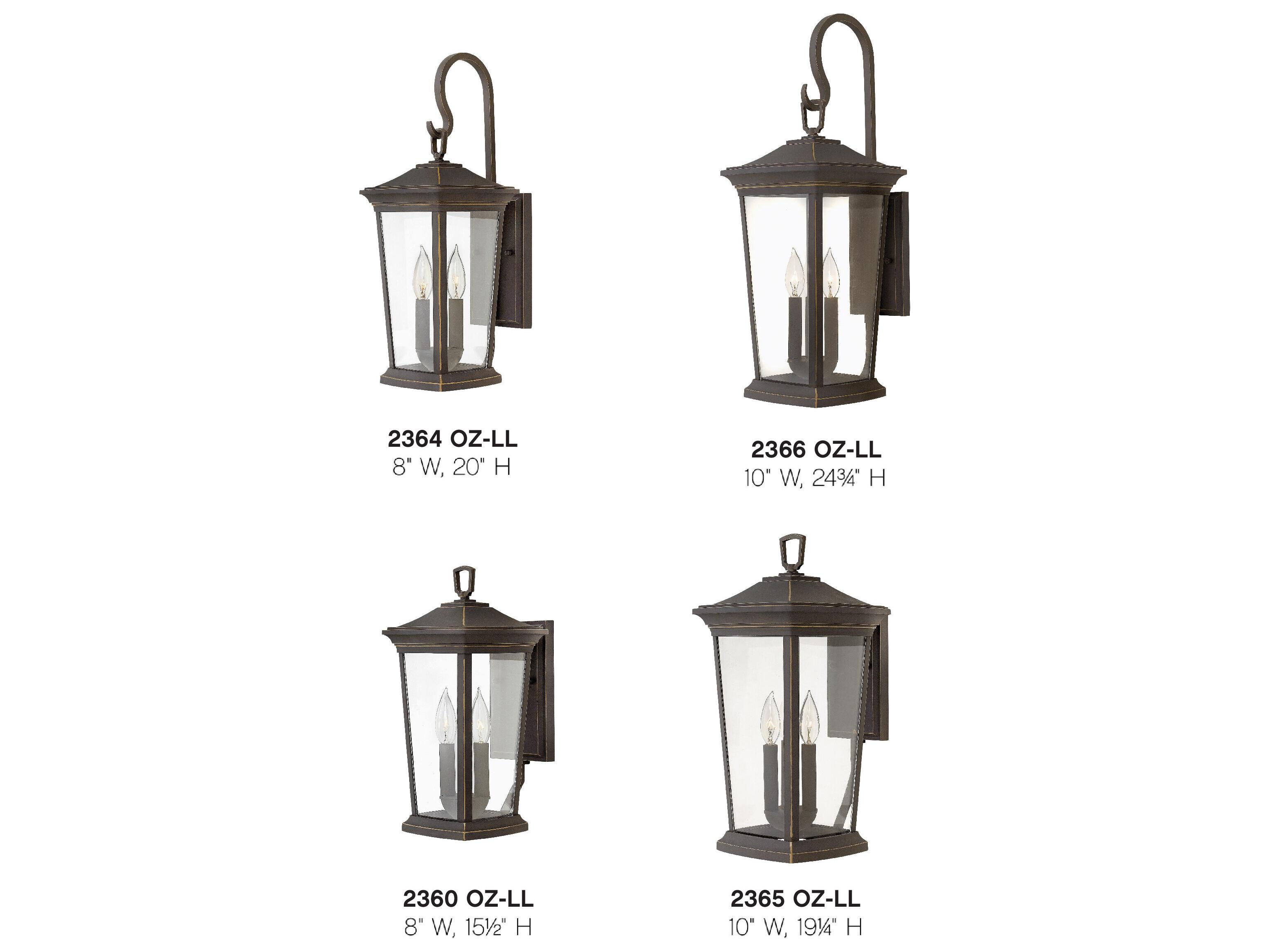 Hinkley Bromley 3 - Light Outdoor Wall Light
