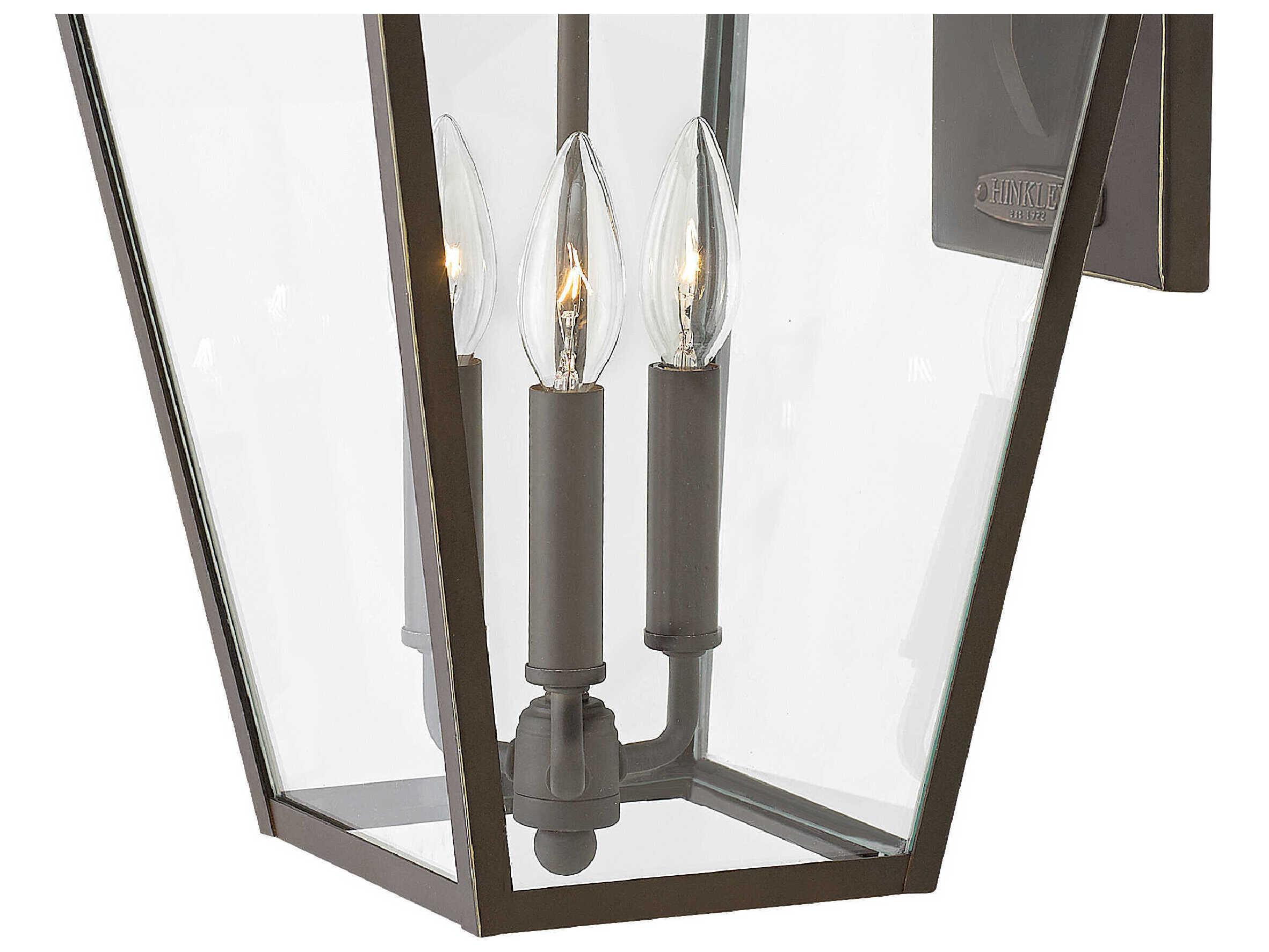 Hinkley Alford Place 3 - Light Outdoor Wall Light