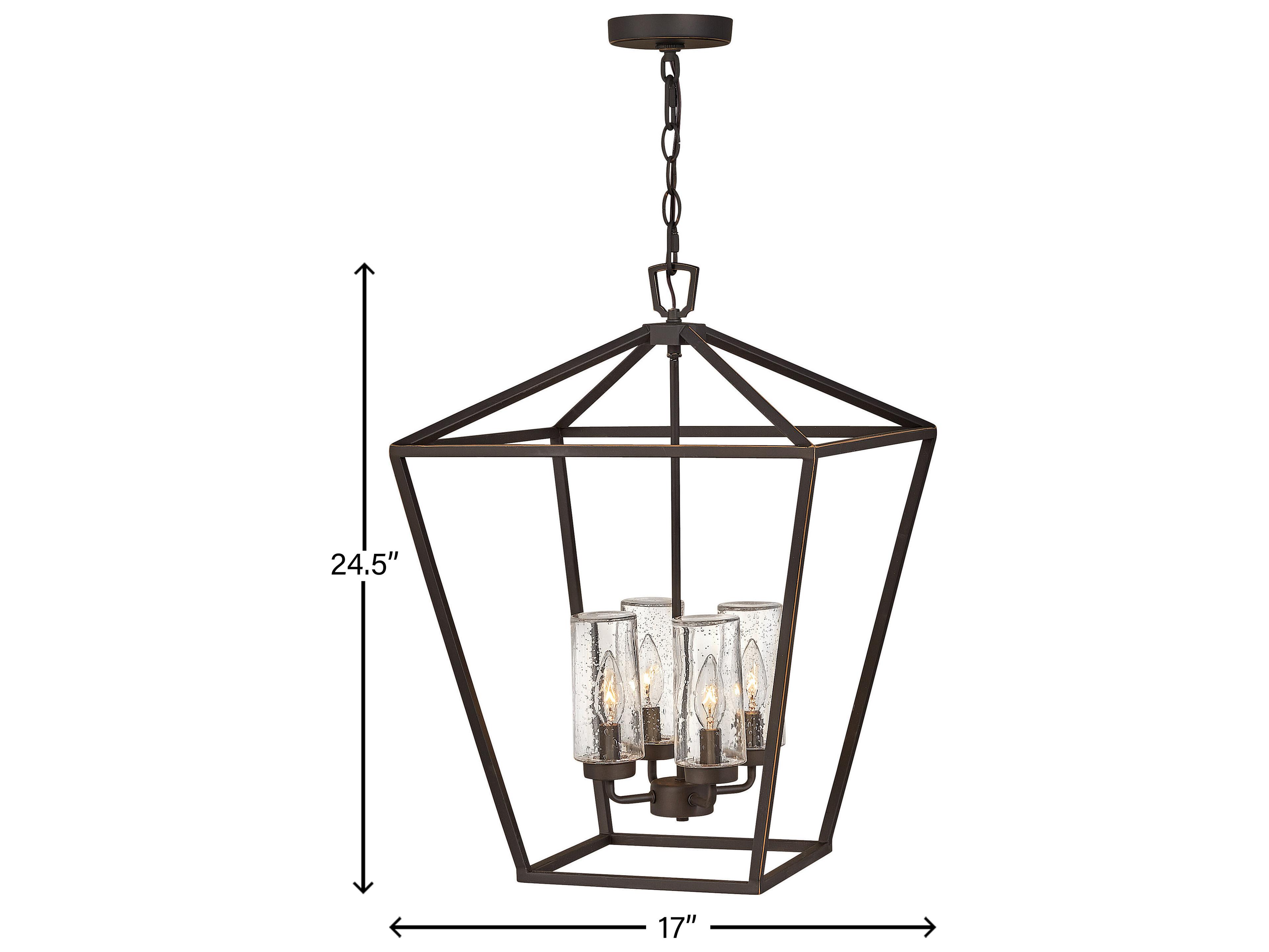 Hinkley Alford Place 4 - Light Outdoor Hanging Light