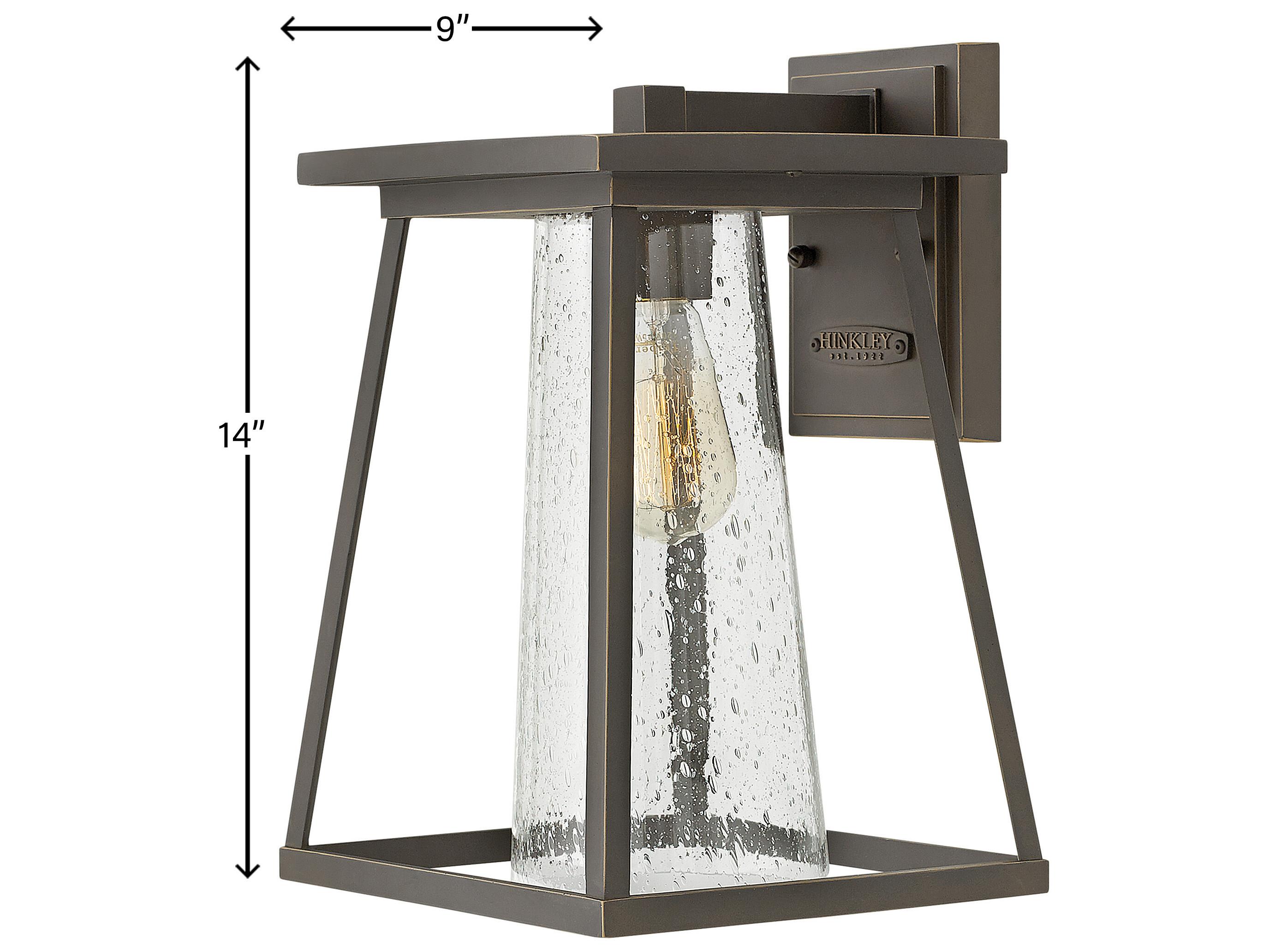 Hinkley Burke 1 Outdoor Wall Light