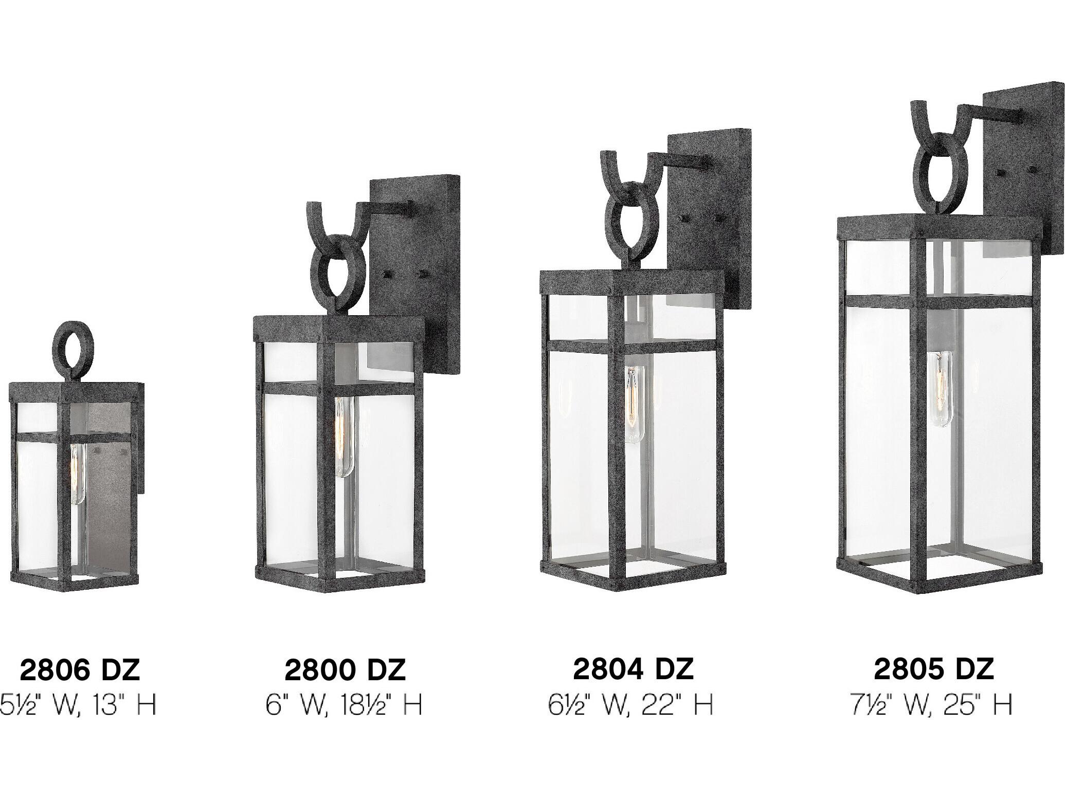 Hinkley Porter 1 Outdoor Wall Light