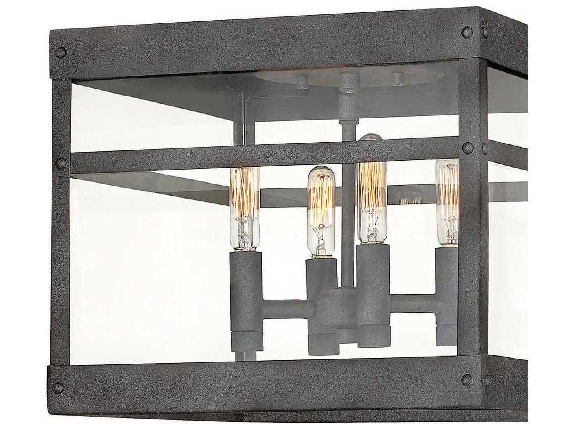 Hinkley Porter 4 - Light Outdoor Ceiling Light