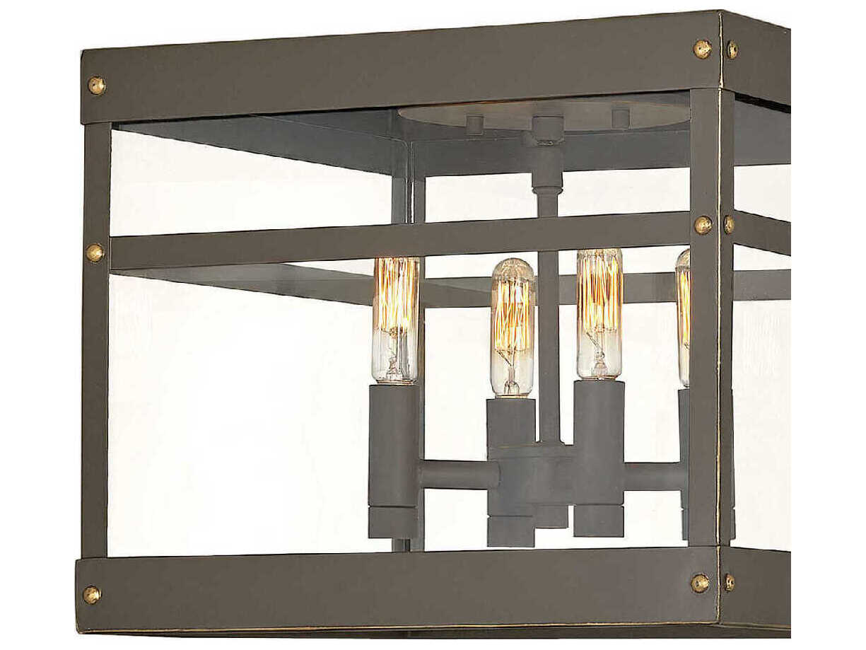 Hinkley Porter 4 - Light Outdoor Ceiling Light