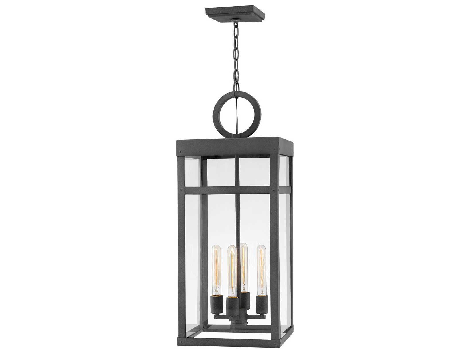 Hinkley Porter 4 - Light Outdoor Hanging Light