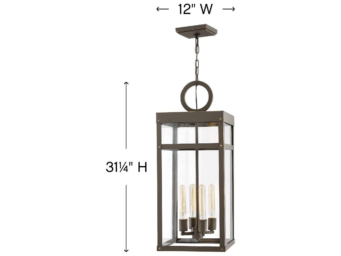 Hinkley Porter Outdoor Hanging Light