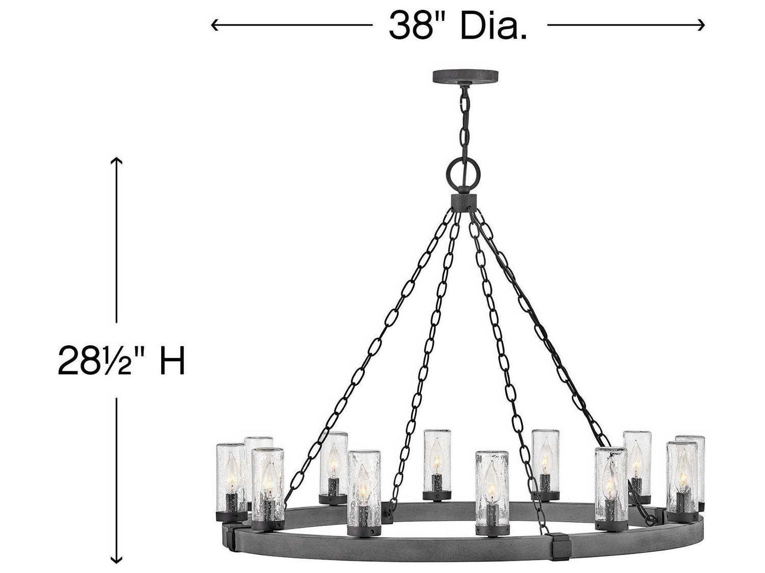 Hinkley Sawyer 12 Outdoor Hanging Light