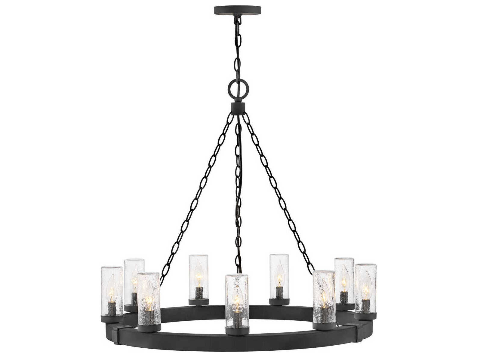 Hinkley Sawyer 9 - Light Outdoor Hanging Light