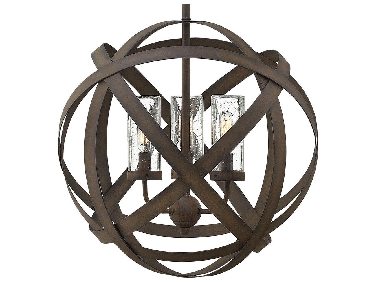 Hinkley Carson 3 - Light Outdoor Hanging Light