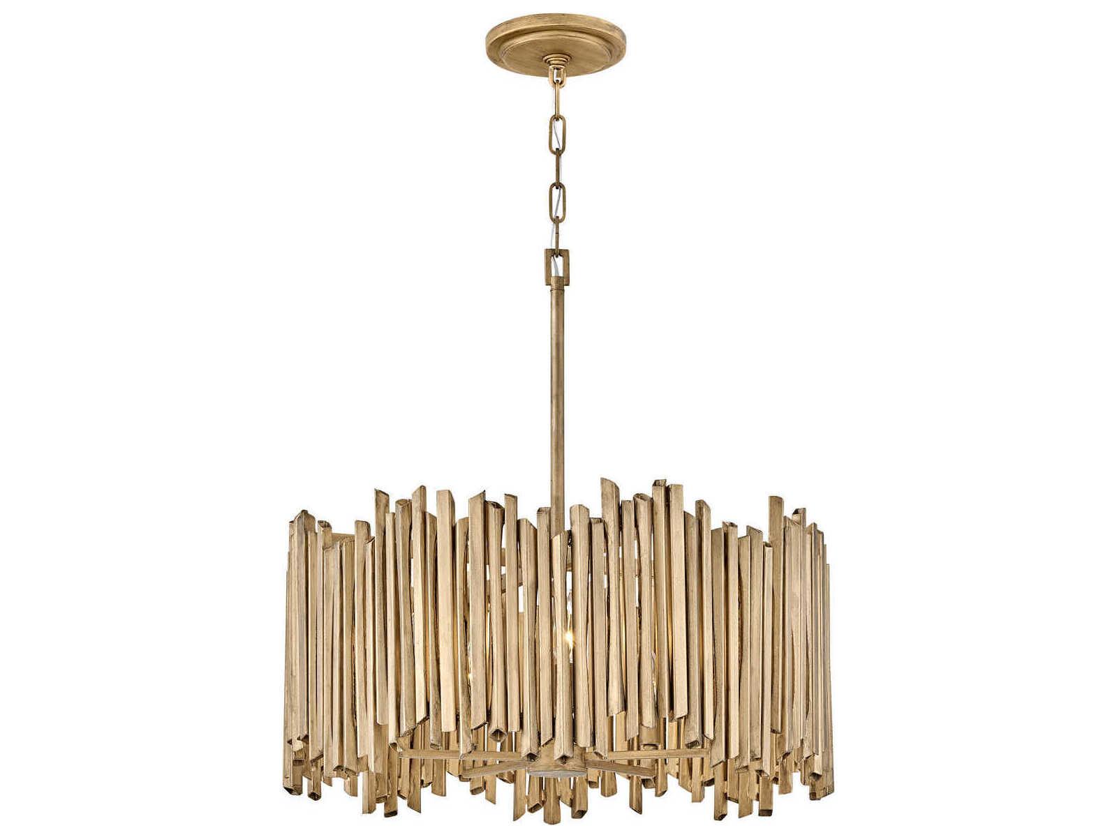 Hinkley Roca 5-Light Burnished Gold Pendant