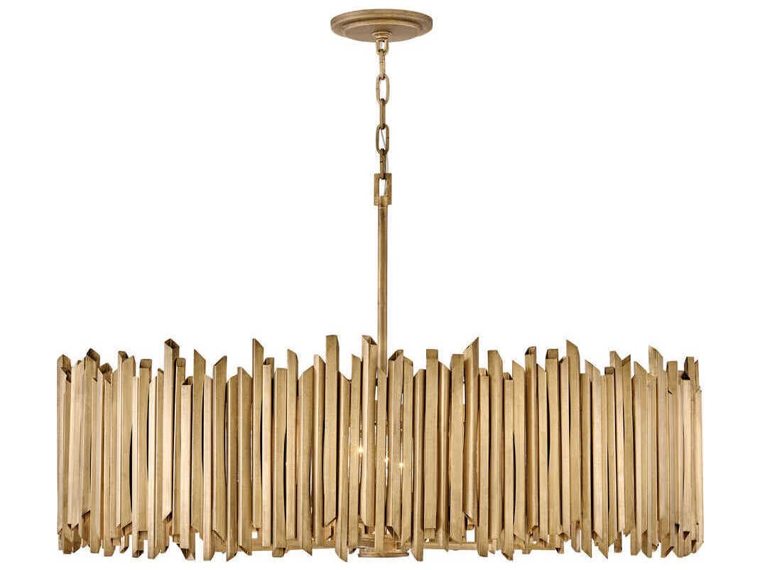 Hinkley Roca 8-Light Burnished Gold LED Pendant
