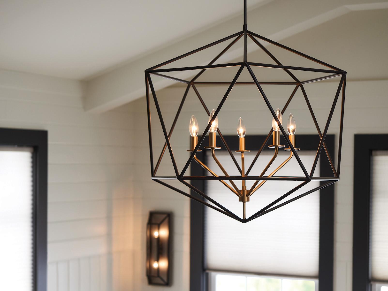 Hinkley Astrid 5-Light Metallic Matte Bronze Candelabra Chandelier