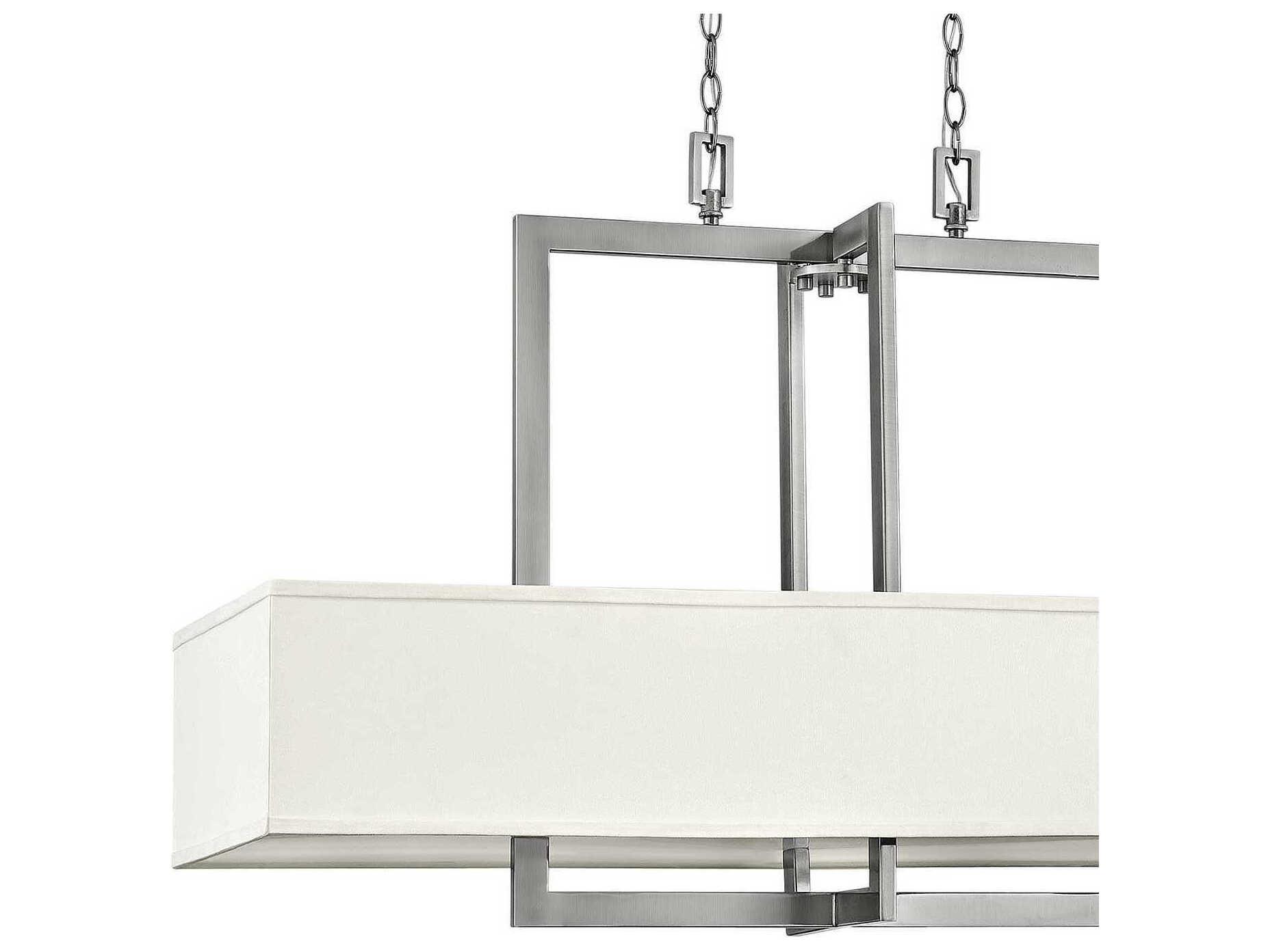 Hinkley Hampton 4-Light Antique Nickel Island Pendant