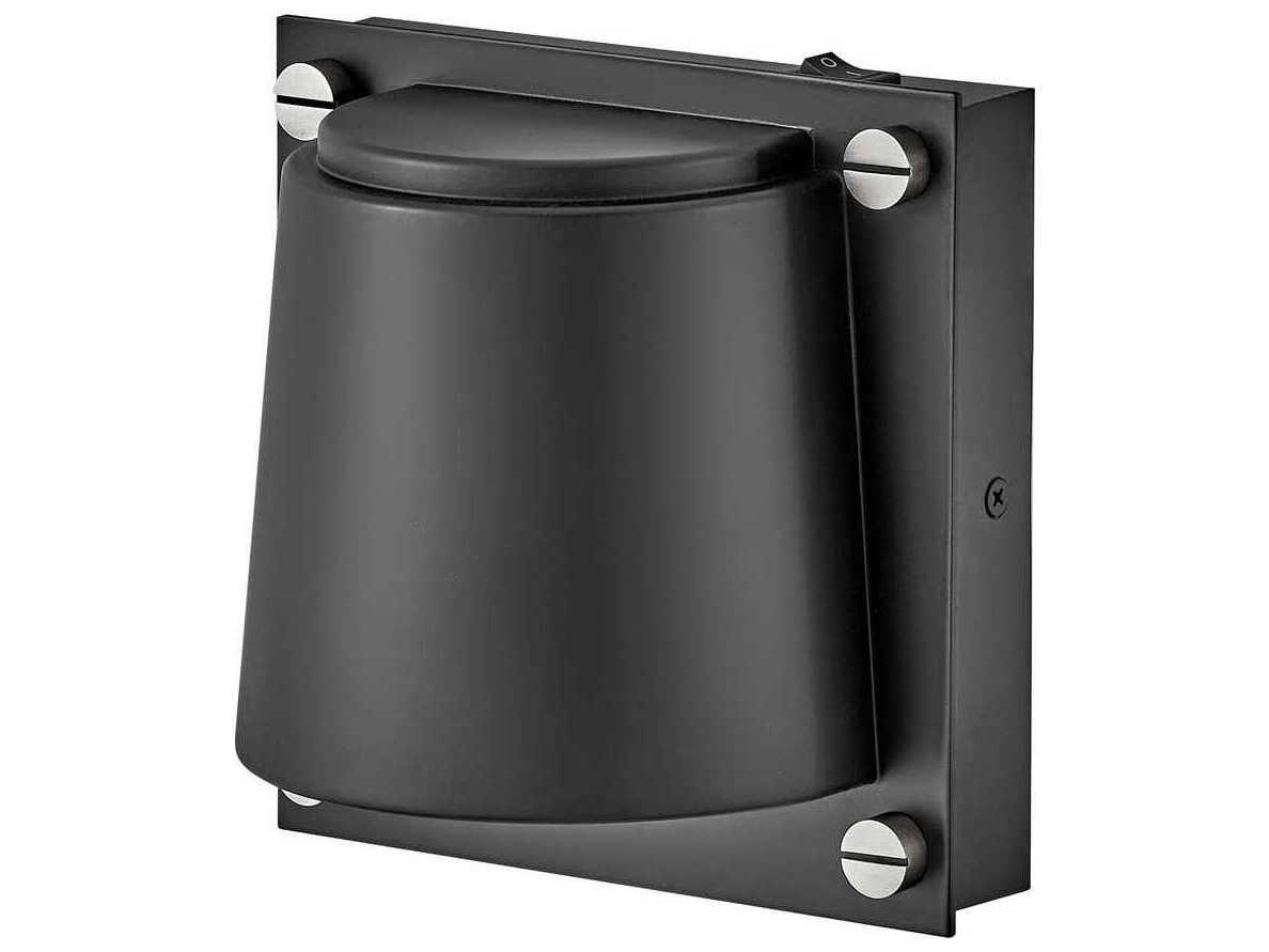 Hinkley Scout 1-Light Black Glass LED Wall Sconce