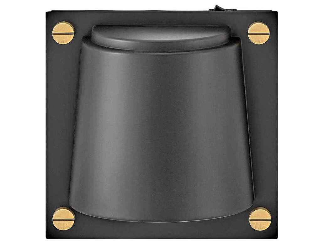 Hinkley Scout 1-Light Black Glass LED Wall Sconce
