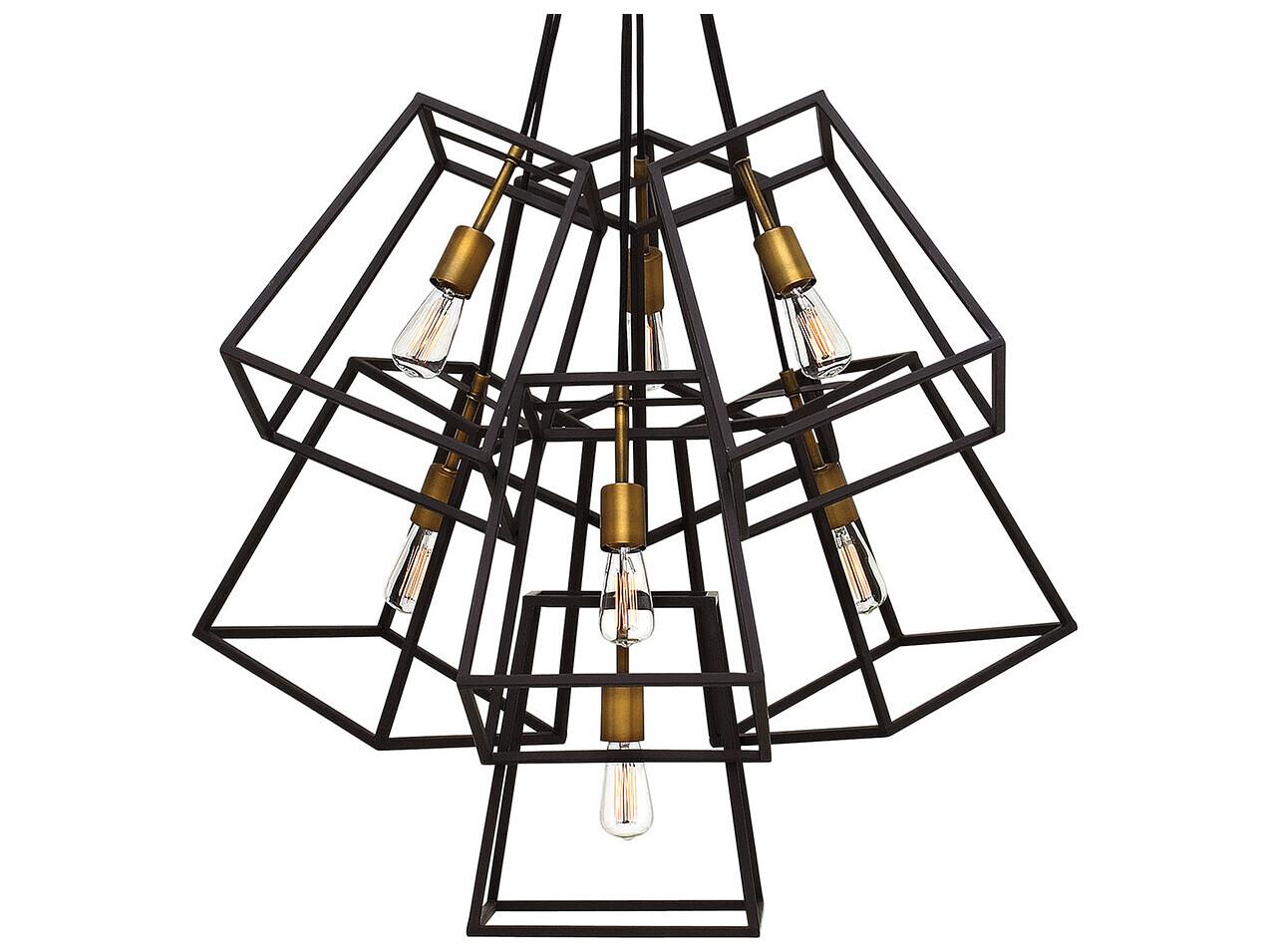 Hinkley Fulton Bronze Tiered Pendant