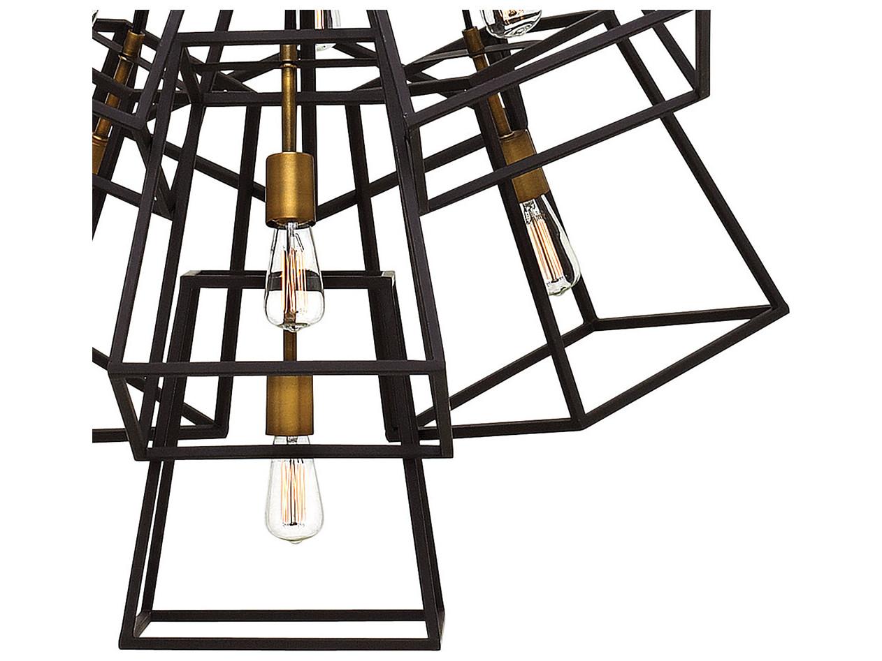 Hinkley Fulton Bronze Tiered Pendant