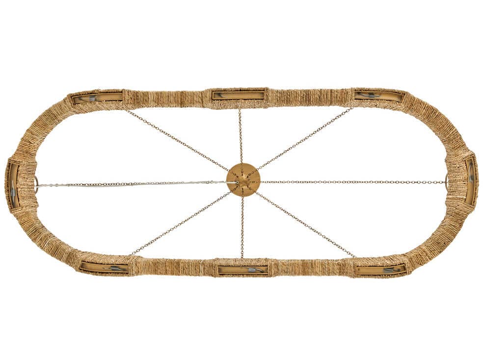 Hinkley Raffi 1-Light Burnished Gold LED Island Pendant