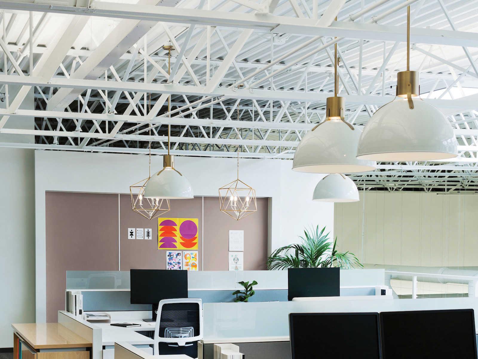 Hinkley Argo 1-Light Polished White Brass LED Bell Pendant