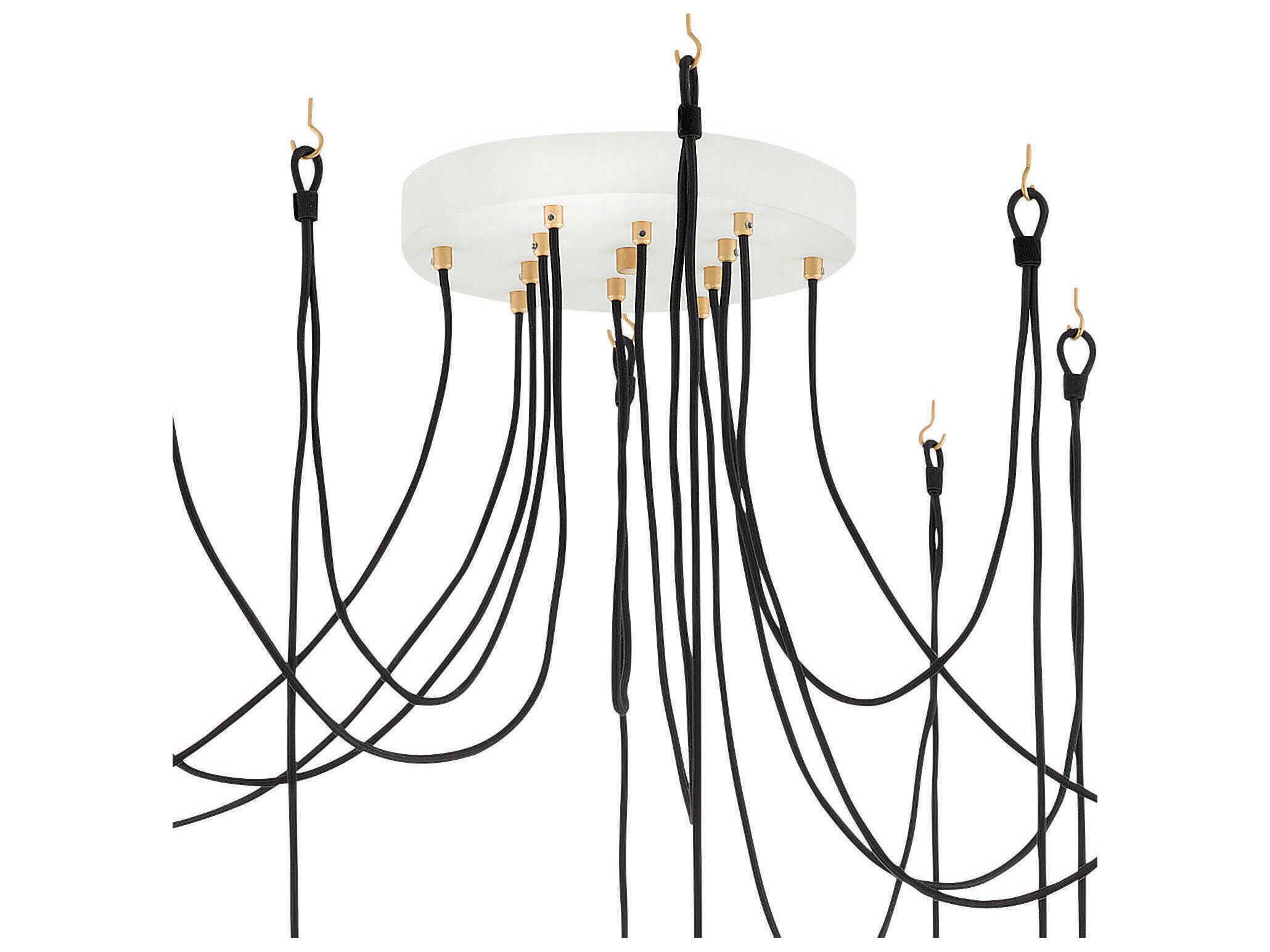 Hinkley Nula 1-Light Shell White Bell Pendant