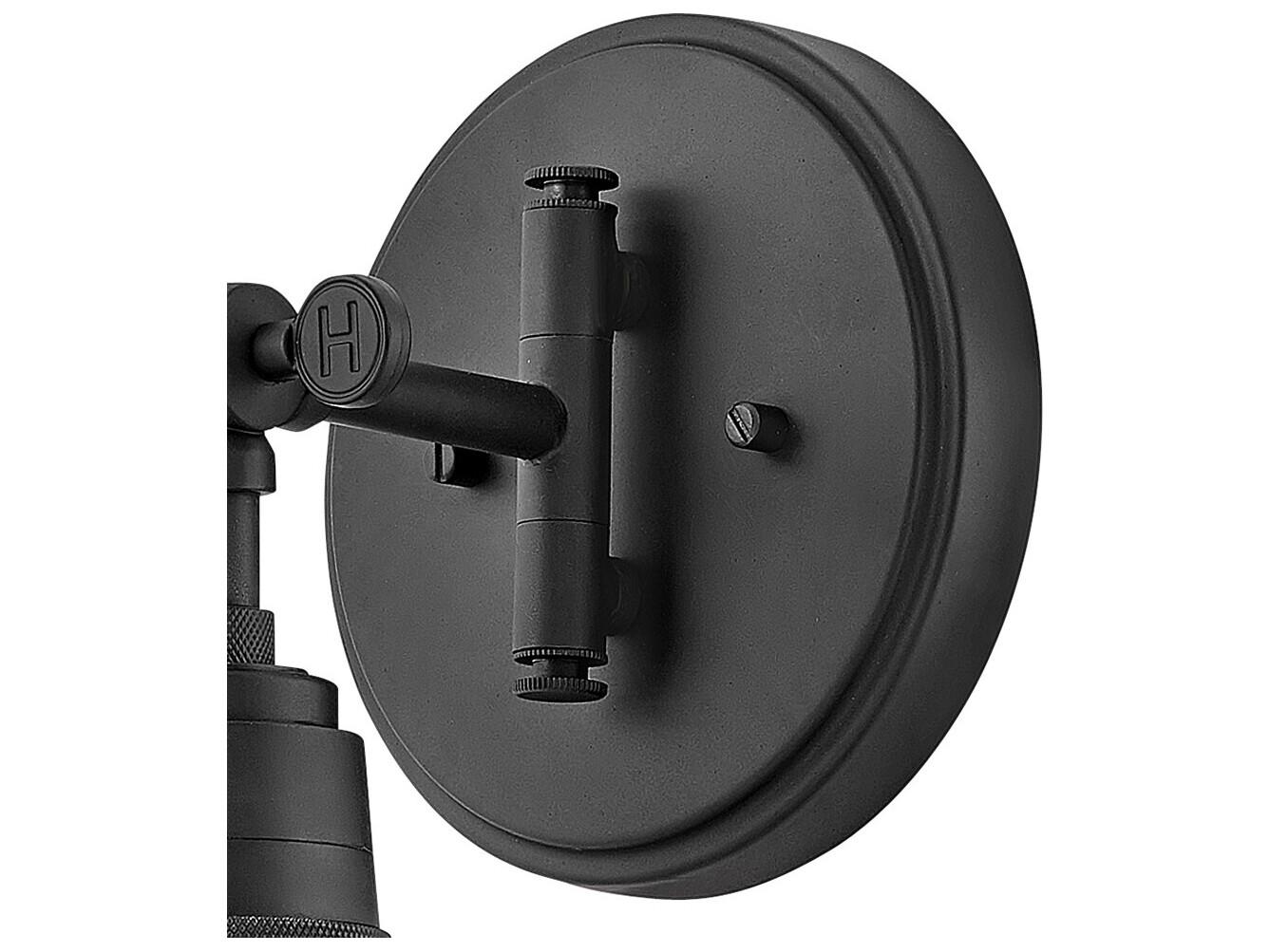 Hinkley Arti 1-Light Black Wall Sconce