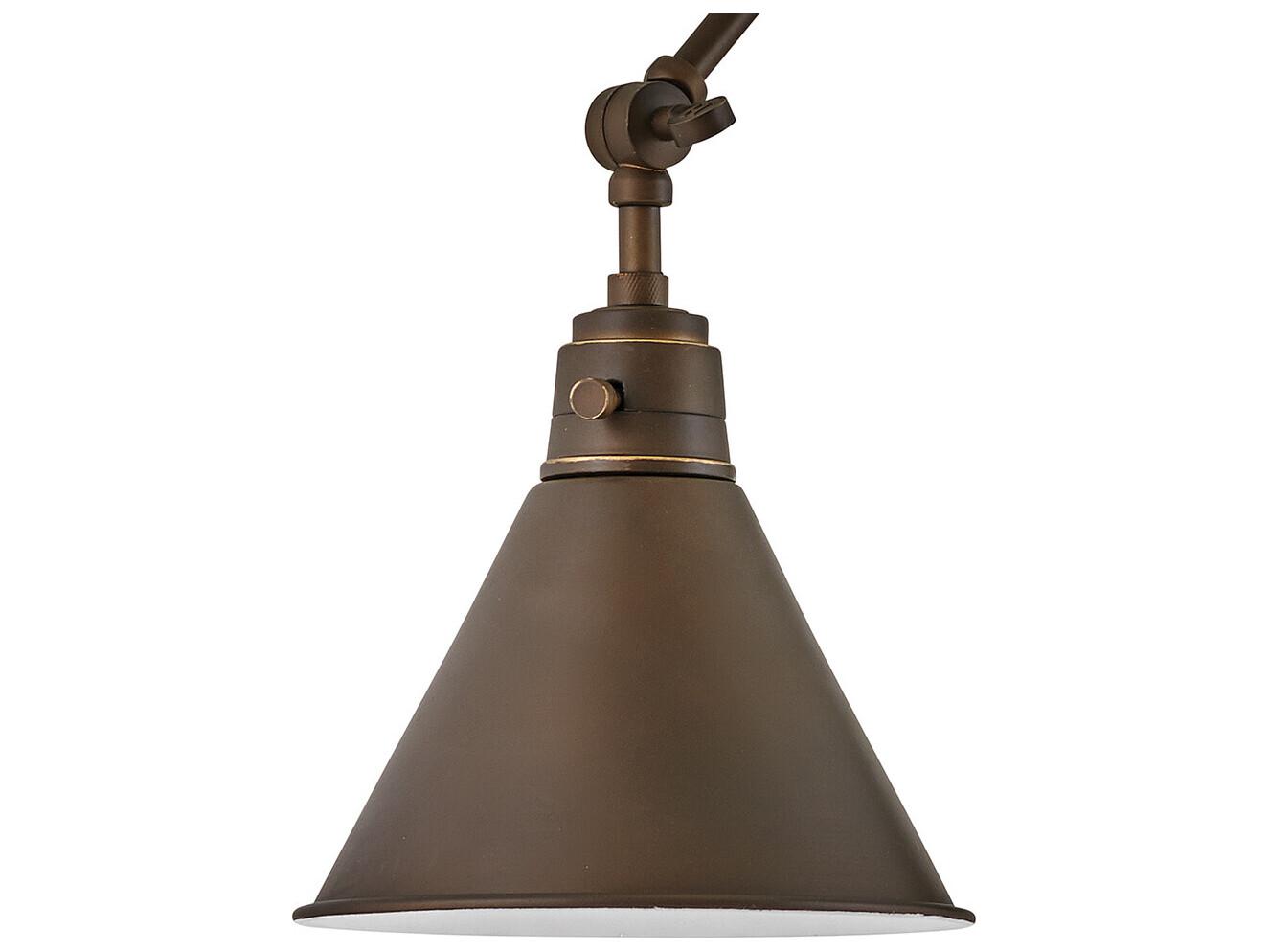 Hinkley Arti 1-Light Swing Arm Light with 21" Extension