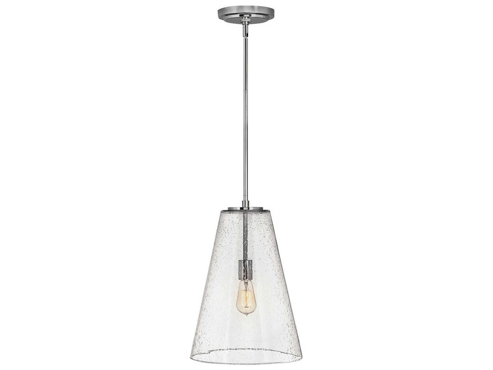 Hinkley Vance 1-Light Polished Nickel Pendant