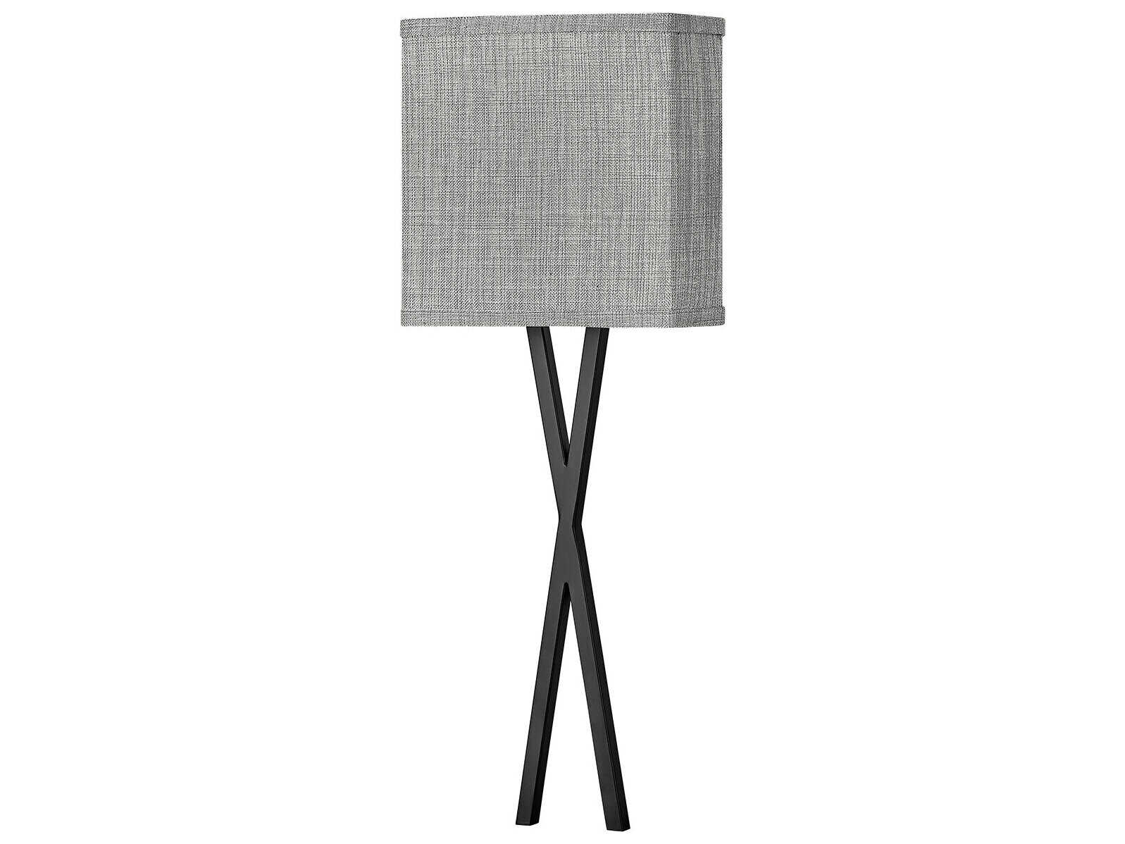 Hinkley Axis Black Wall Sconce