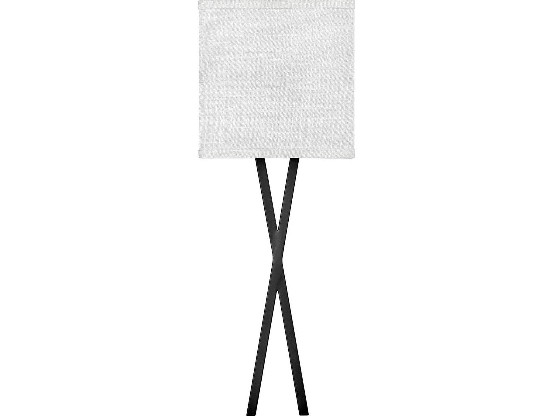 Hinkley Axis Black Wall Sconce