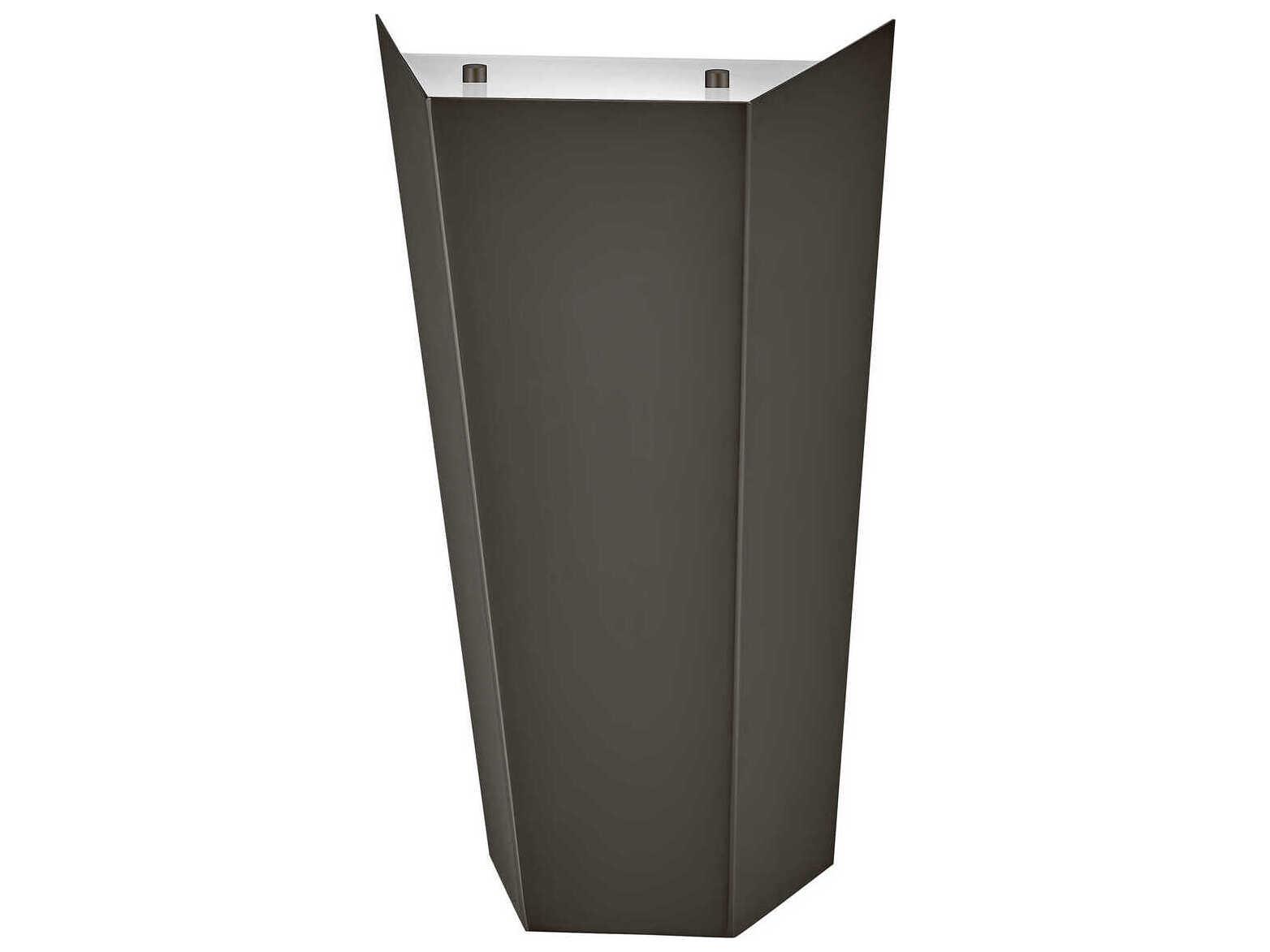 Hinkley Vin 1-Light Black Oxide Glass LED Wall Sconce