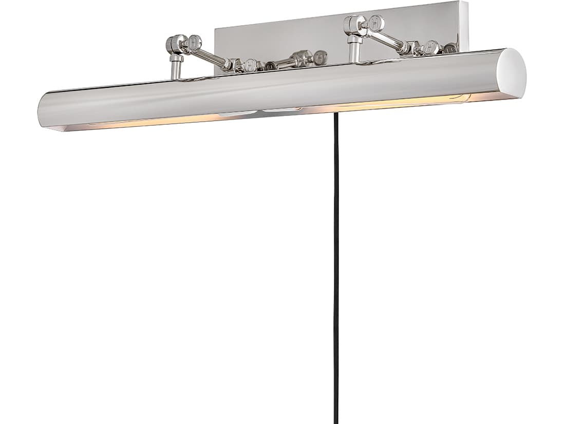 Hinkley Stokes 2-Light Polished Nickel Picture Light