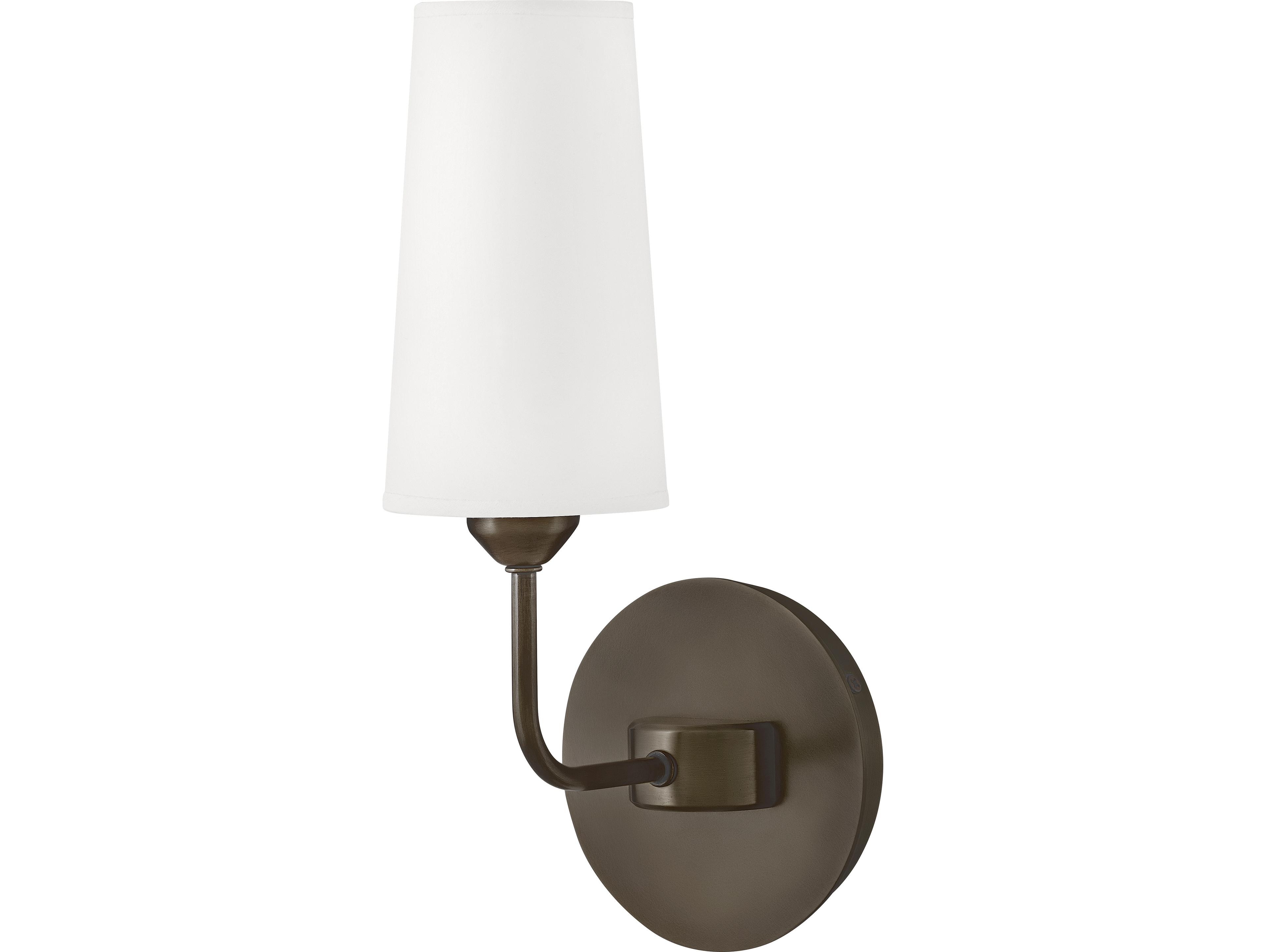 Hinkley Lewis 1-Light Black Oxide LED Wall Sconce